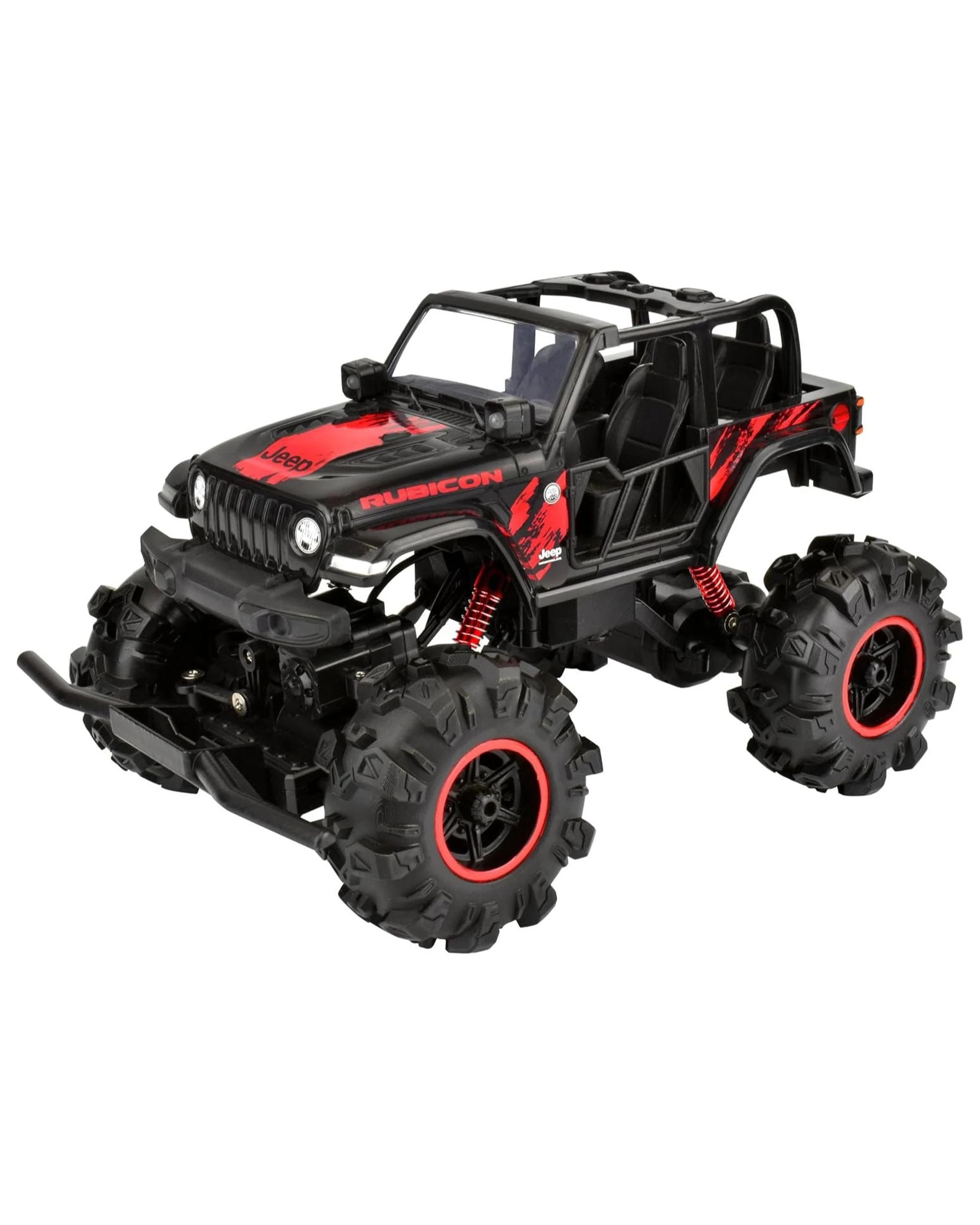 2 TAIYO RC Jeep Wrangler Rubicon 4WD 1:16 Scale Remote Control Vehicle, 2 of 2