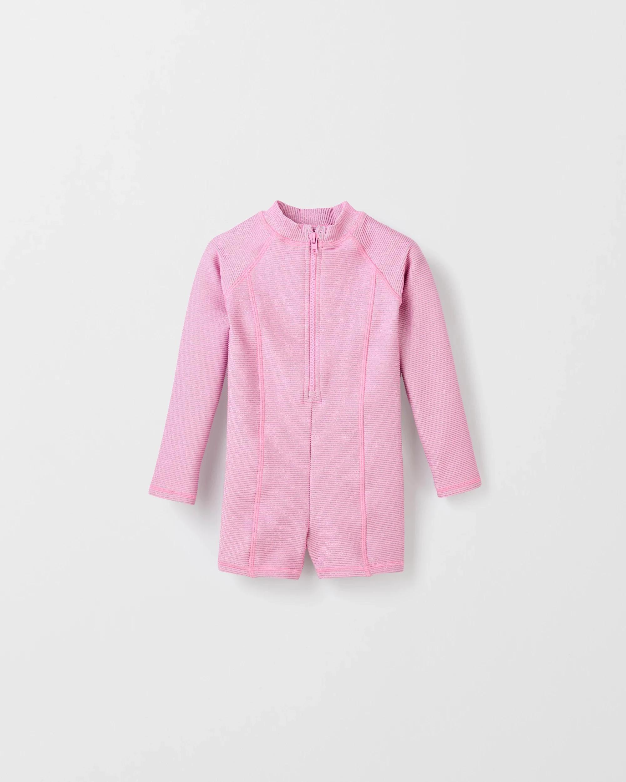 1 Target Long Sleeve Boyleg Swim Surfsuit PINK, 1 of 1