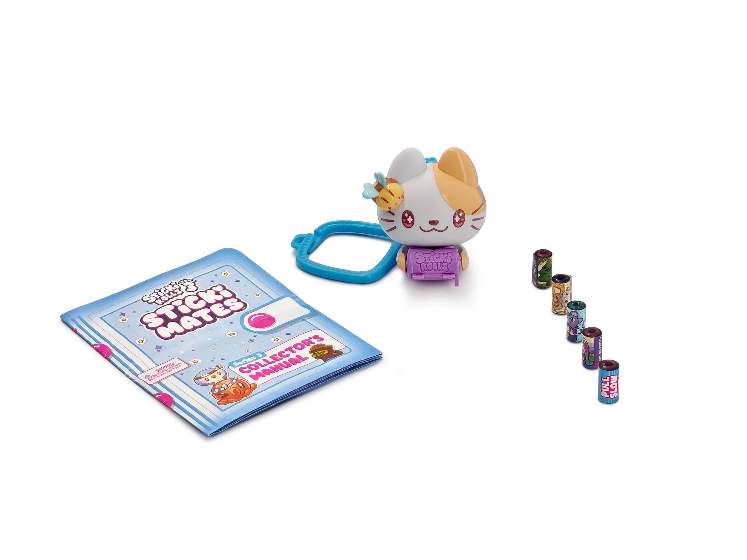 8 Sticki Rolls Sticki Mates Sticker Clip Series 3 - Assorted, 8 of 10