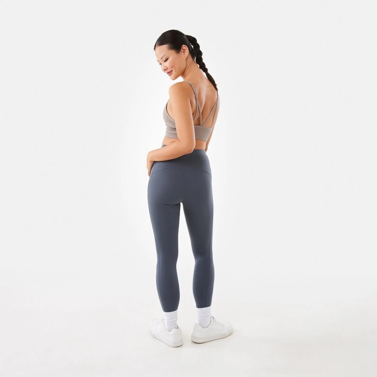 6 Active Womens Ultrasoft Leggings HARMONY GREY, 6 of 8