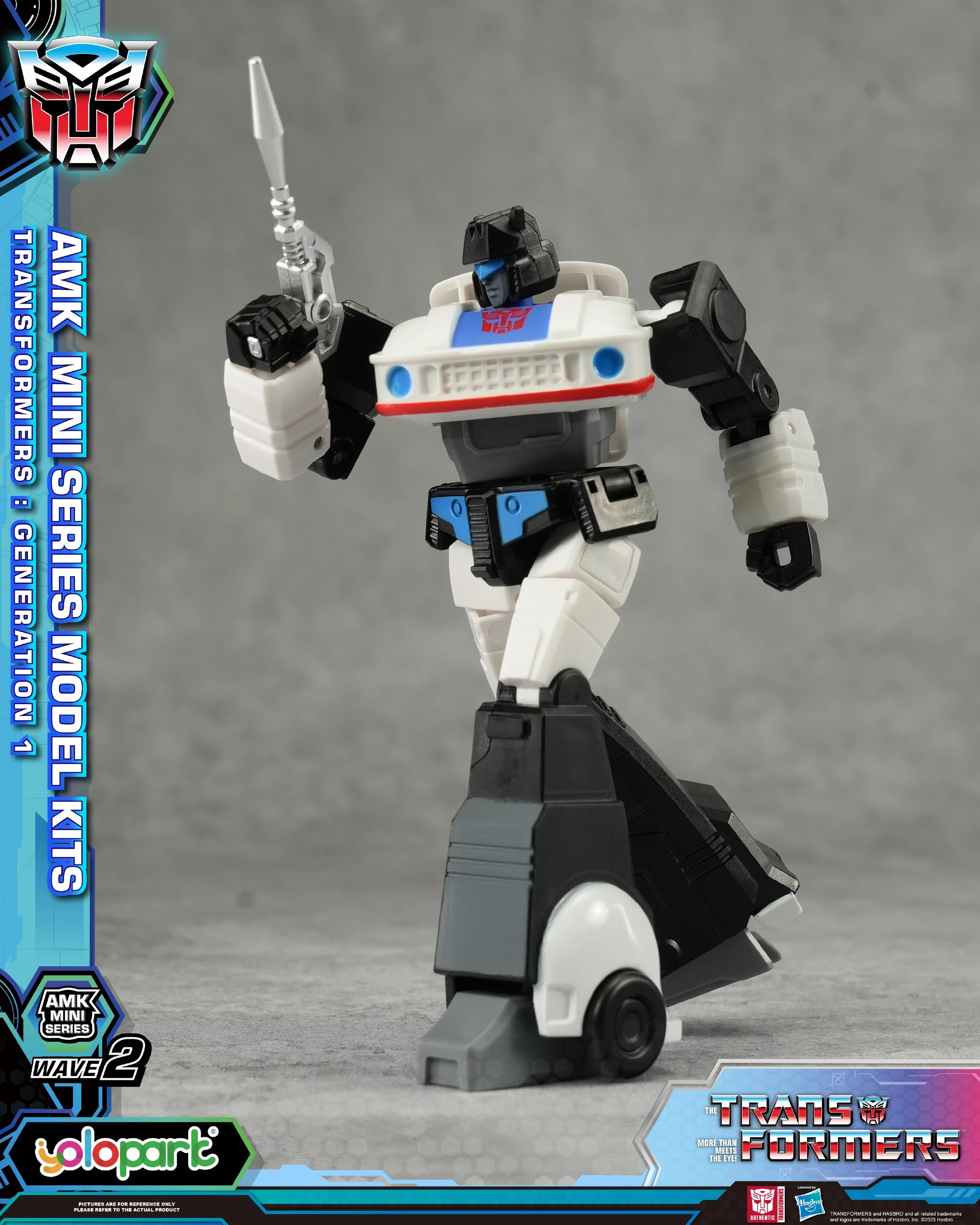 6 Transformers Generation 1 AMK Wave 2 Mini Series Model Kit - Assorted, 6 of 7