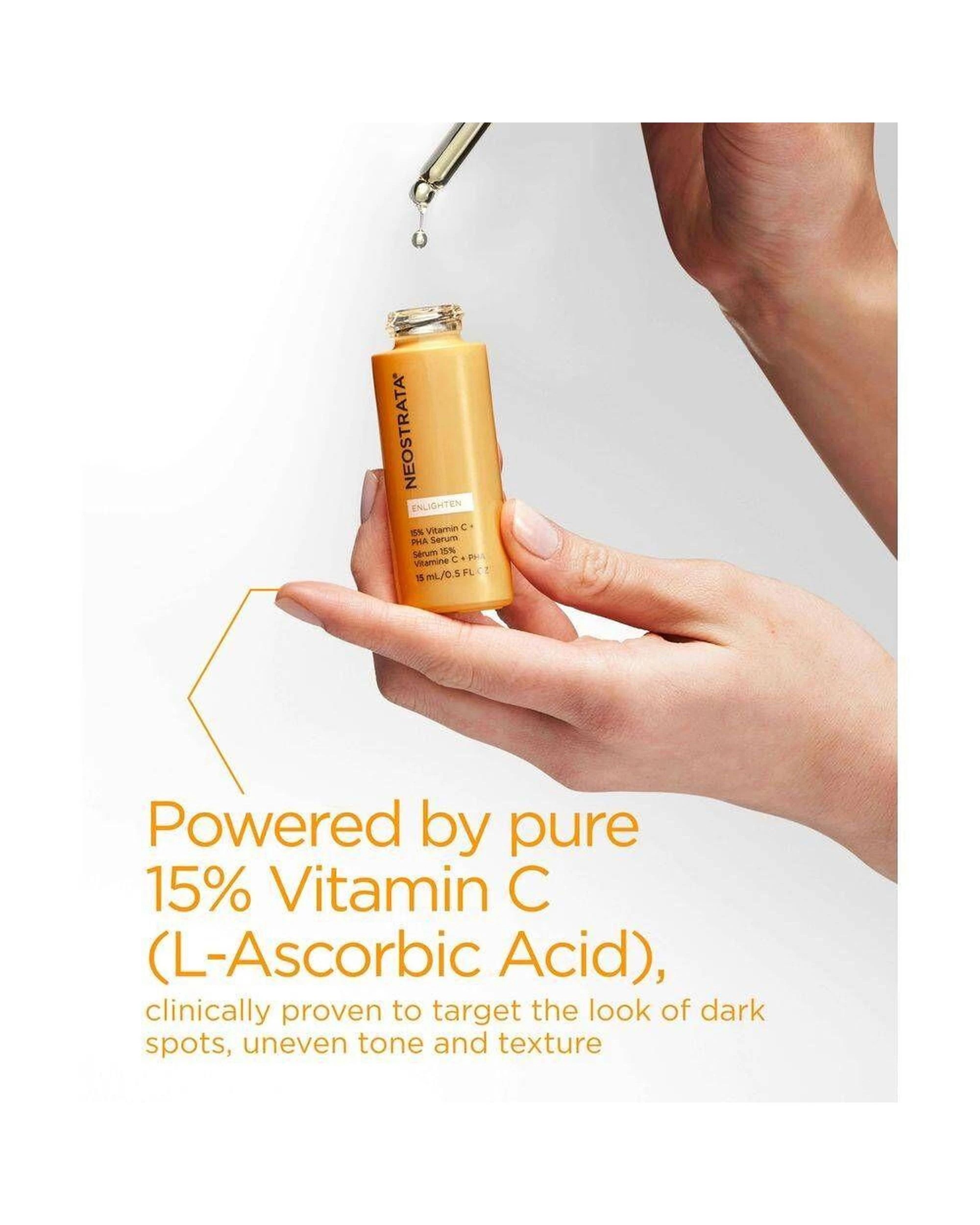 4 2 x Neostrata Enlighten 15% Vitamin C & PHA Serum 15mL, 4 of 9