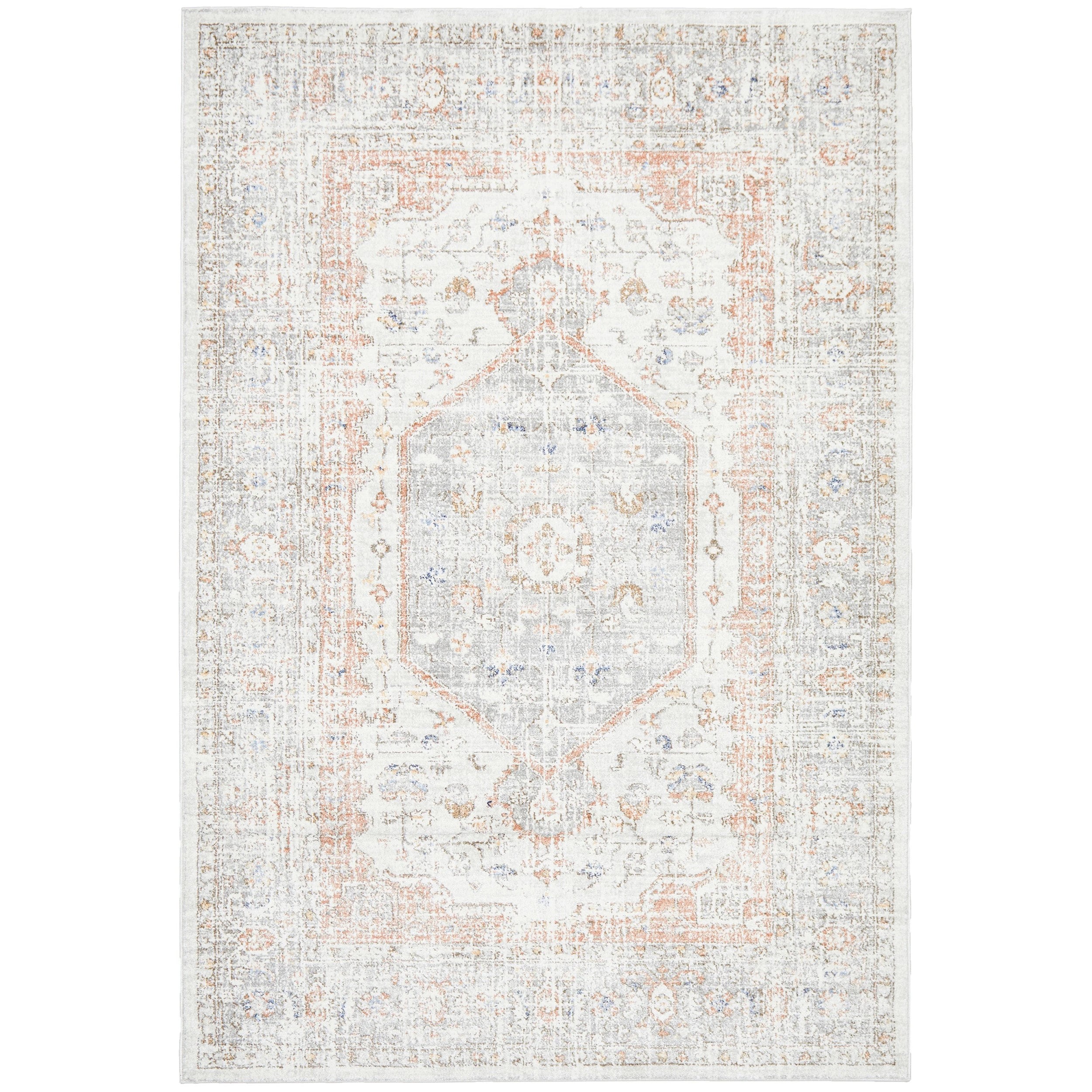 1 Common Ground Rugs Elite Lorissa 330x240cm - Extra Large Floor Rug - White, 1 of 9