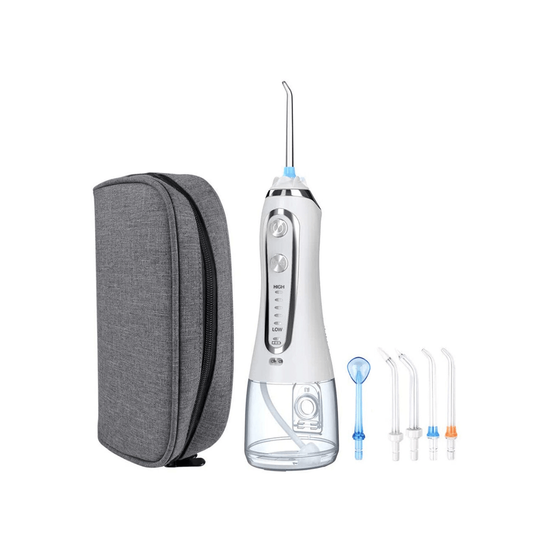 1 TODO Rechargeable Water Dental Jet Pick Flosser 5 Mode 110 PSI 2000mAh 3.7V Travel Oral Irrigator, 1 of 6