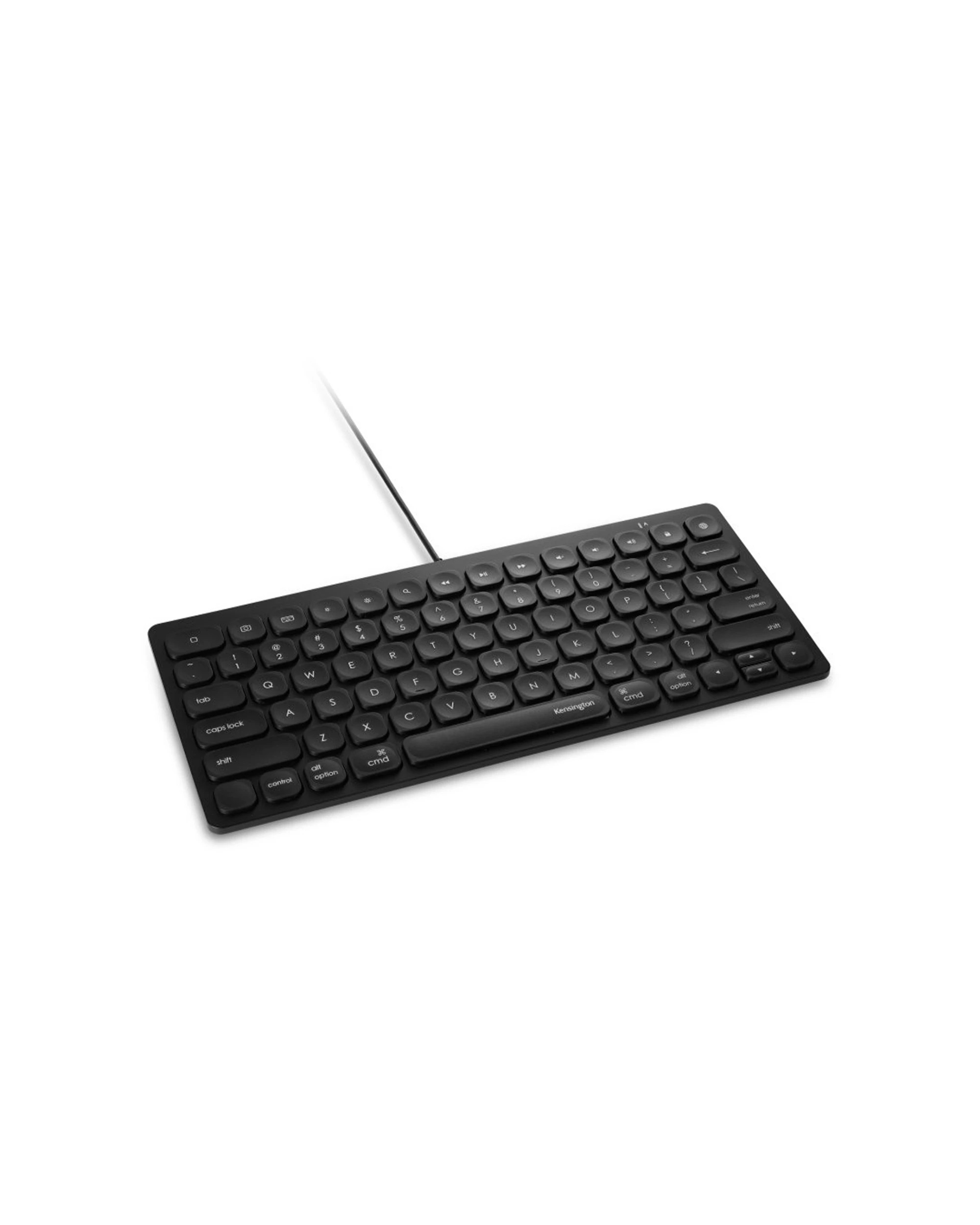 1 Kensington Wired Compact Keyboard Compatible With iPad/iPhone 13 - Black, 1 of 1