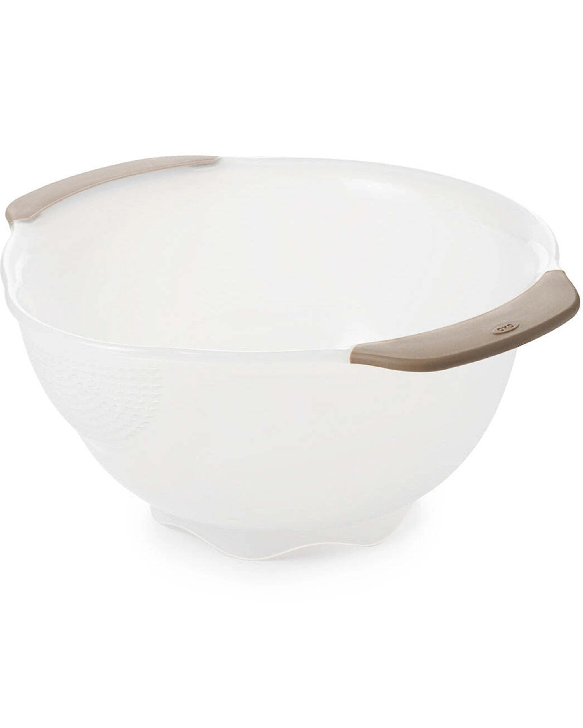 1 Oxo Rice Grain Washing Colander Kitchen Cooking Utensil Plastic Non-Slip Handles - White, 1 of 1