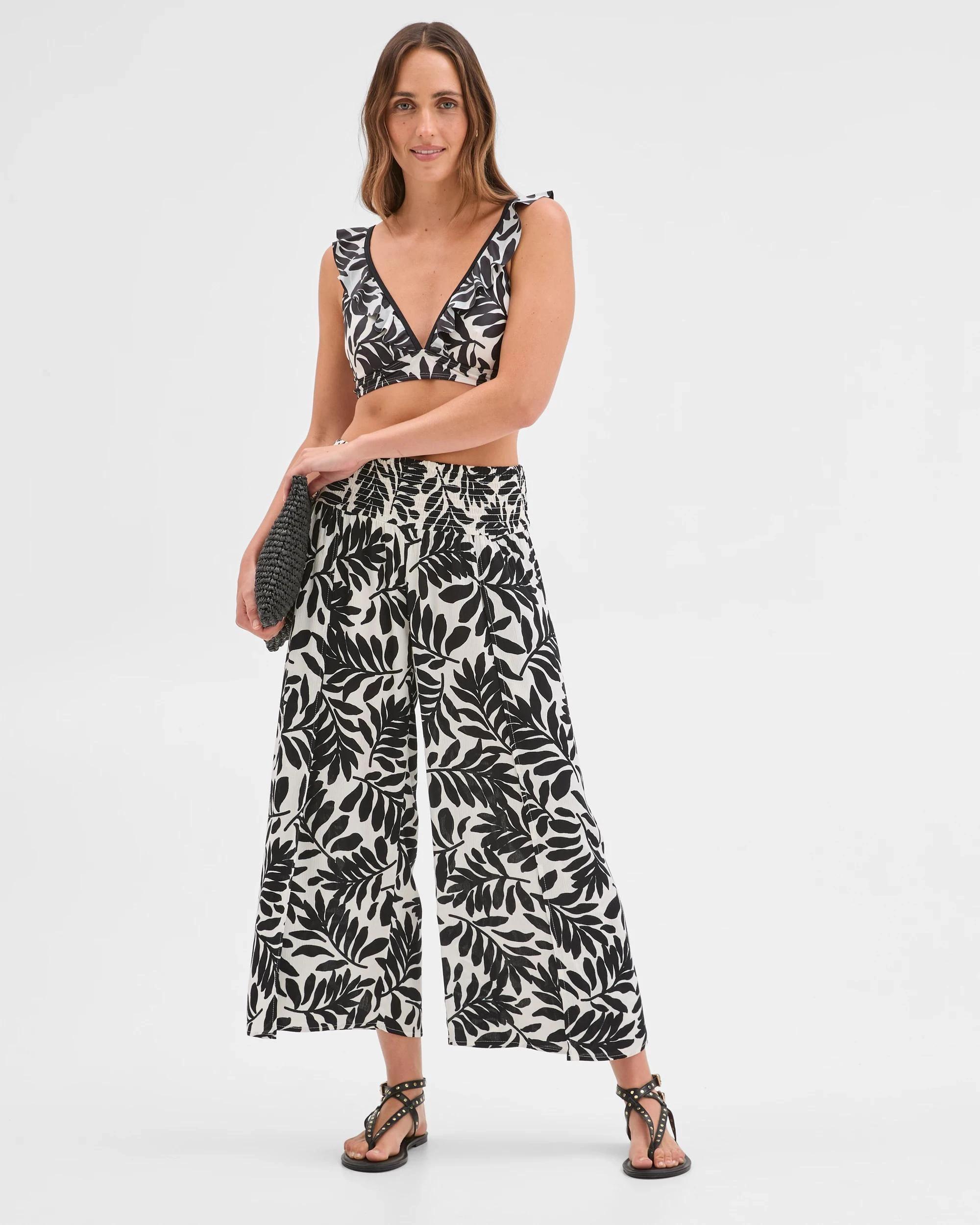 1 Target Resort Split Pants PALM PRINT, 1 of 7