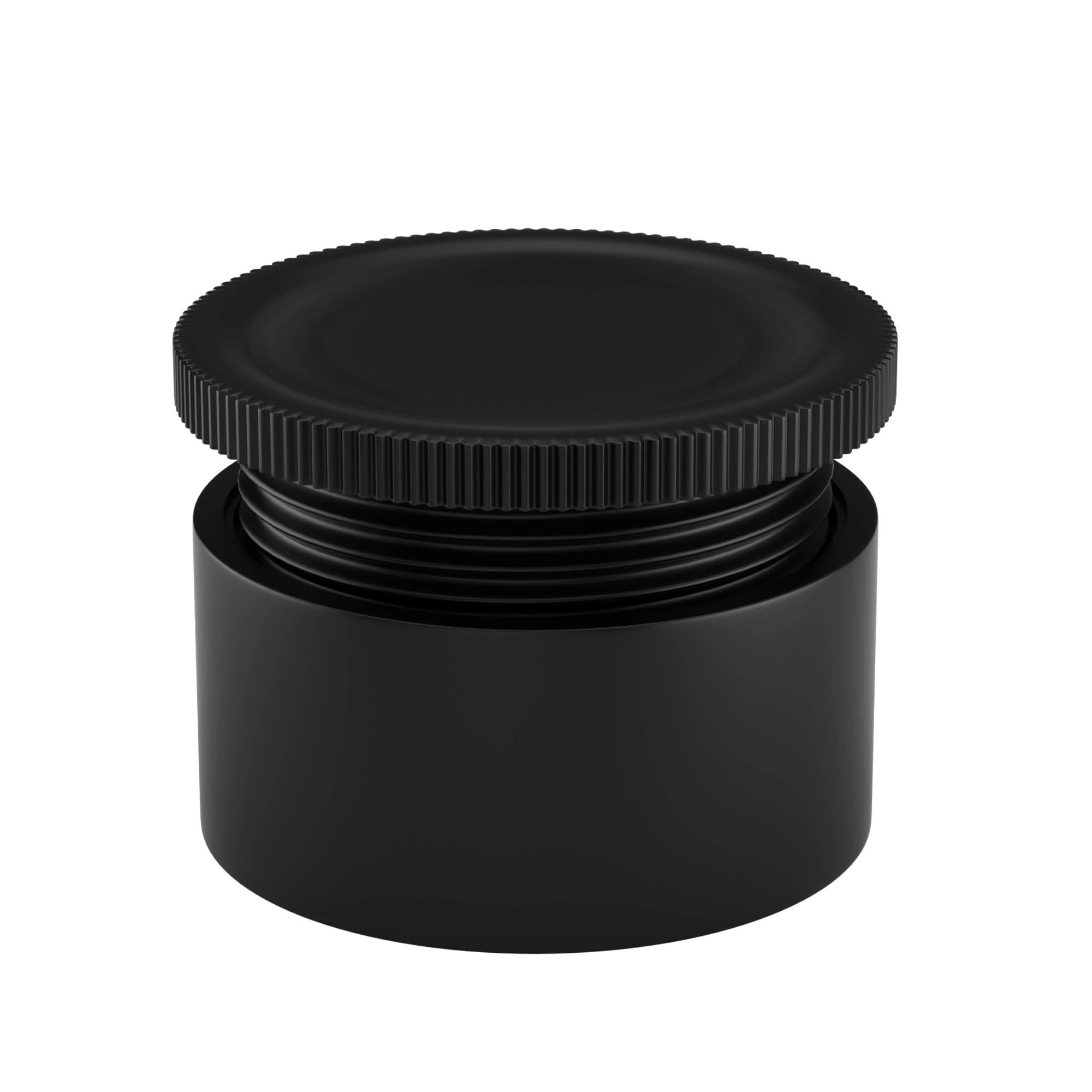 5 Stacked Display Cabinet 2-Tier Glass Door with LED lights - Black, 5 of 9