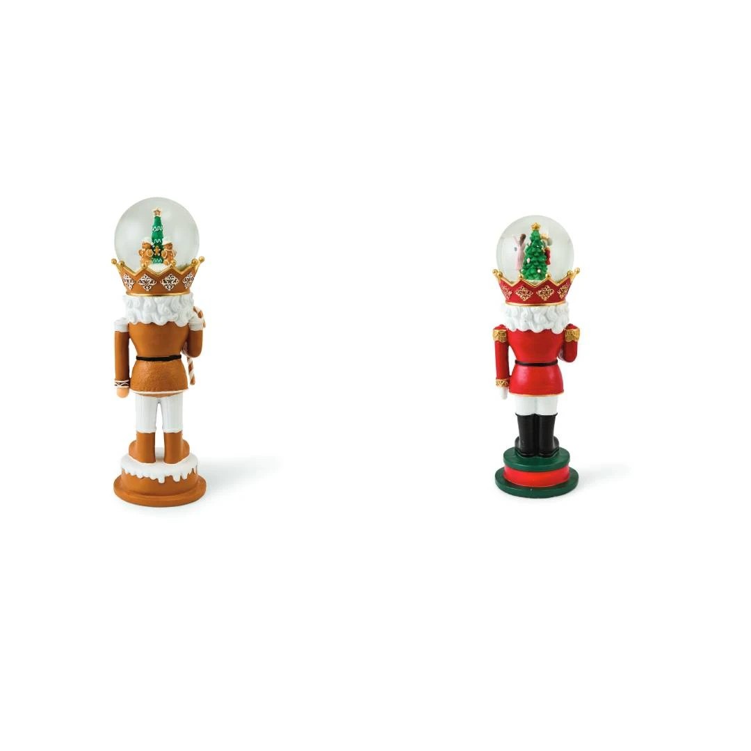 6 Light and Sound Nutcracker Snow Globe - Assorted, 6 of 8