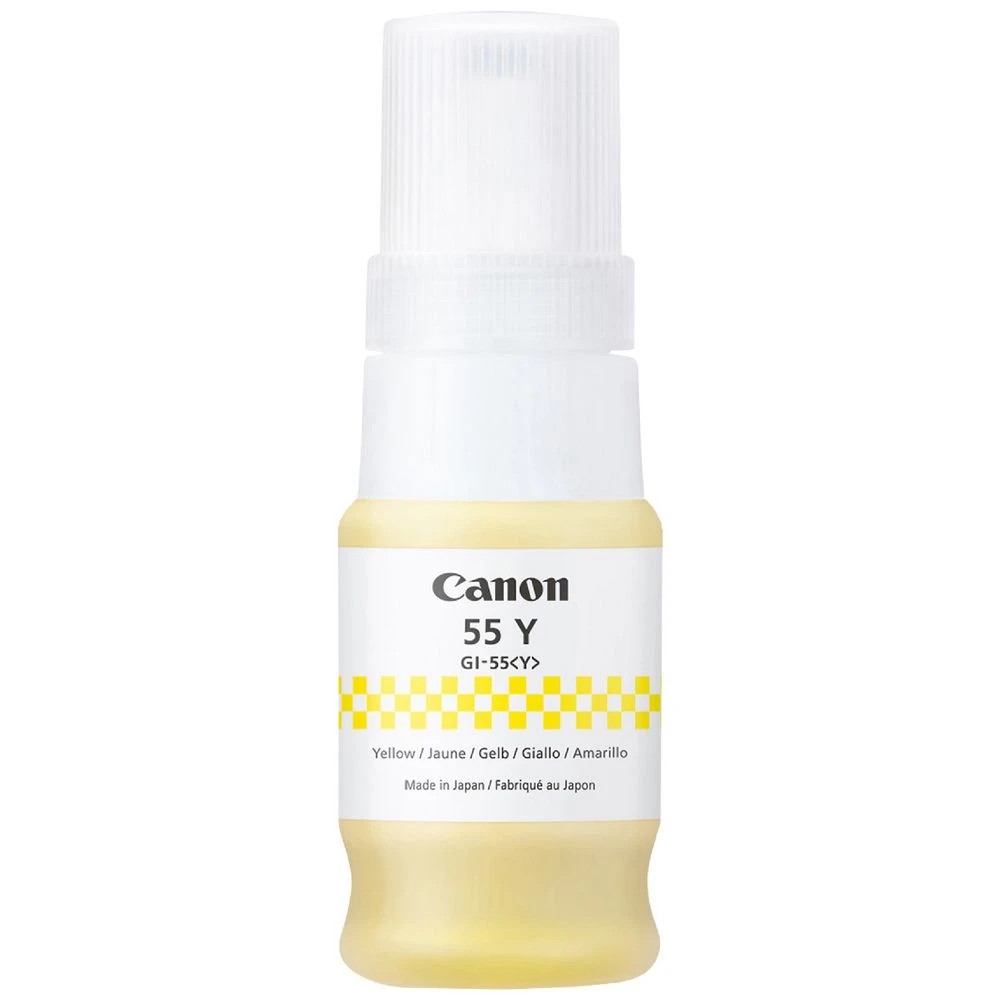 1 Canon GI-55 Ink Bottle Yellow, 1 of 3