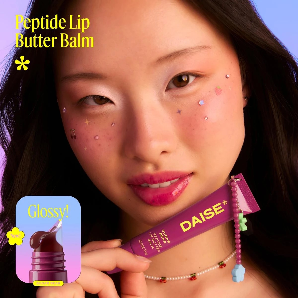 3 DAISE Peptide Lip Butter Balm 15ml - Sugar Bear, 3 of 10