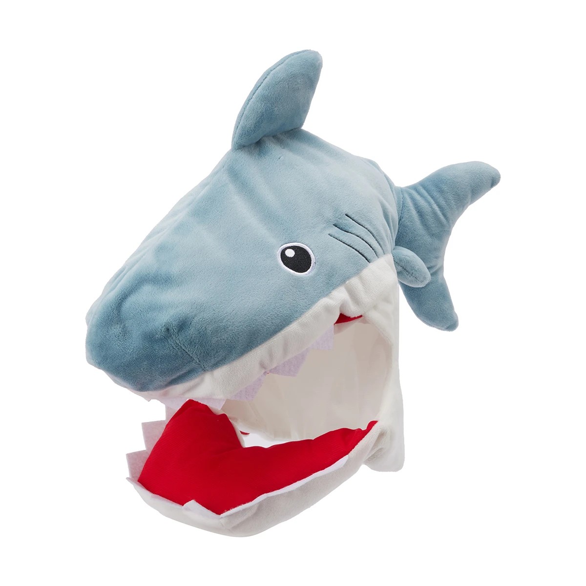 1 Plush Head Mask - Shark, Ages 3+, 1 of 9