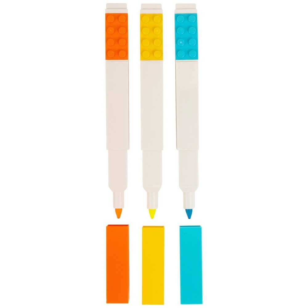 3 Lego Highlighters 3 Pack, 3 of 5