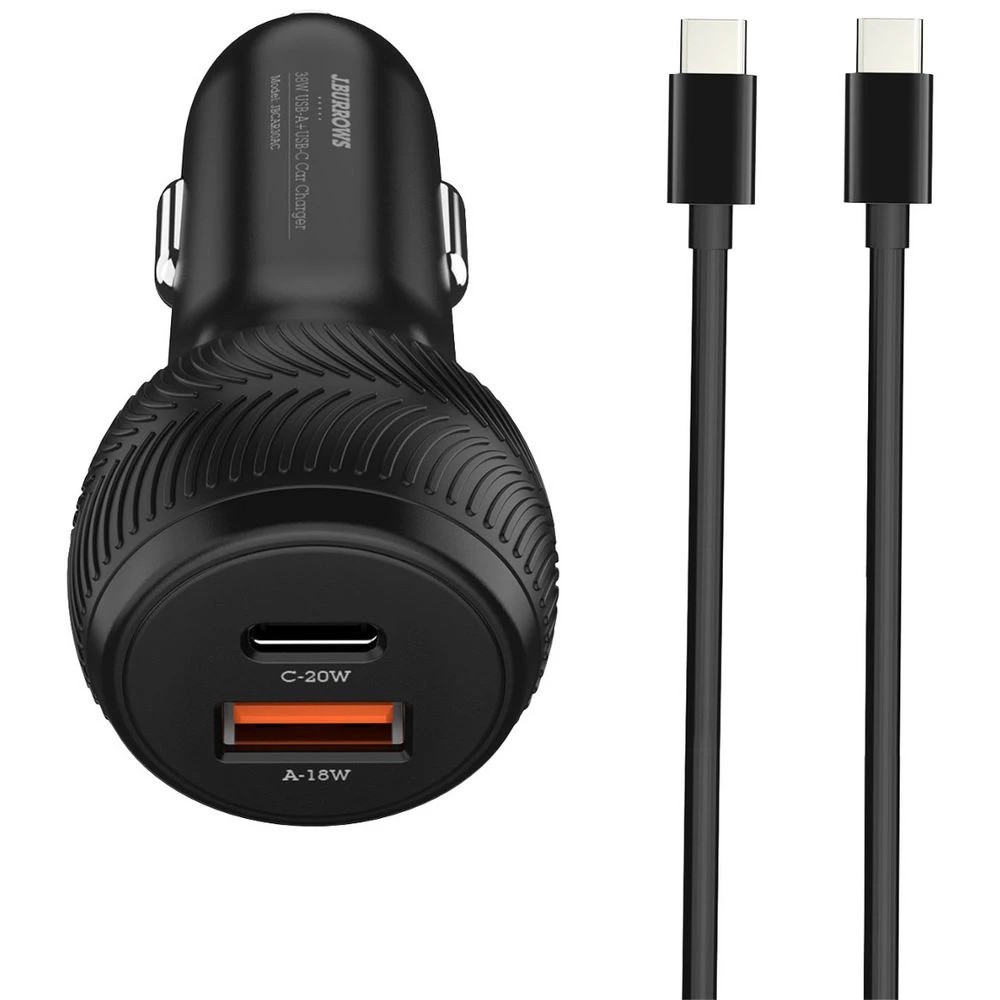 2 J.Burrows Dual USB-C/A Car Charger 38 W, 2 of 5