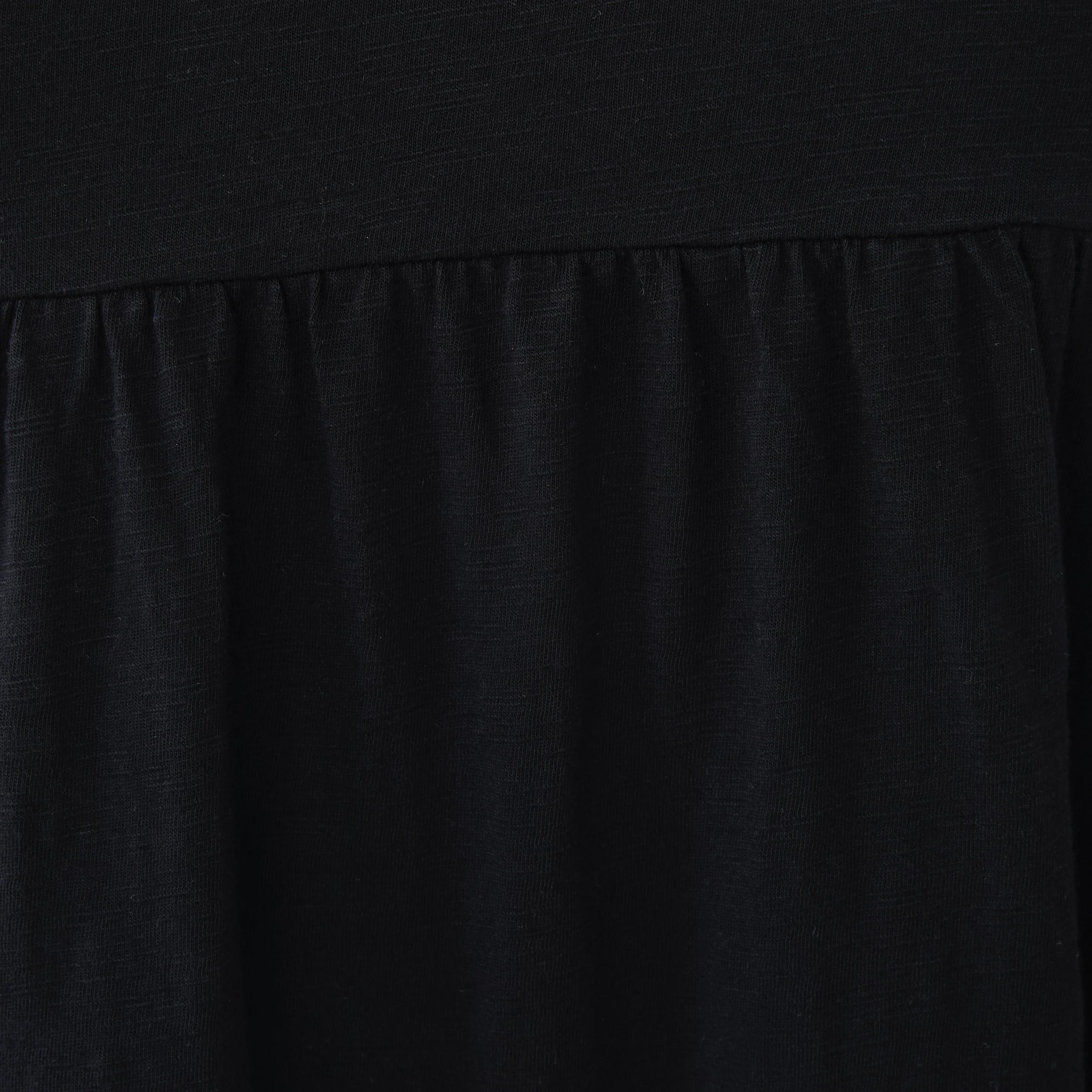 5 Curve Short Sleeve Jersey Dress BLACK, 5 of 6