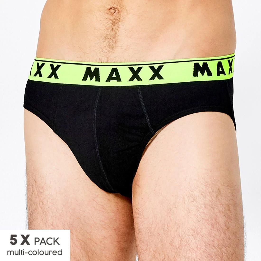 7 Maxx 5 Pack Hipster Briefs BLACK, 7 of 10