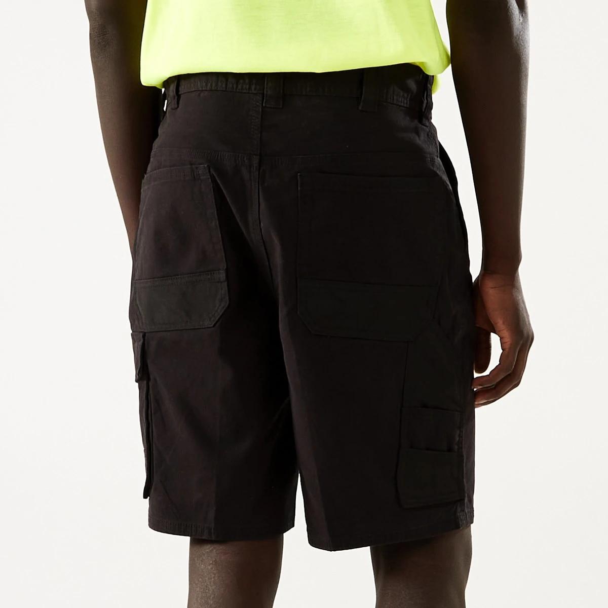 3 Knee Length Work Shorts BLACK, 3 of 8