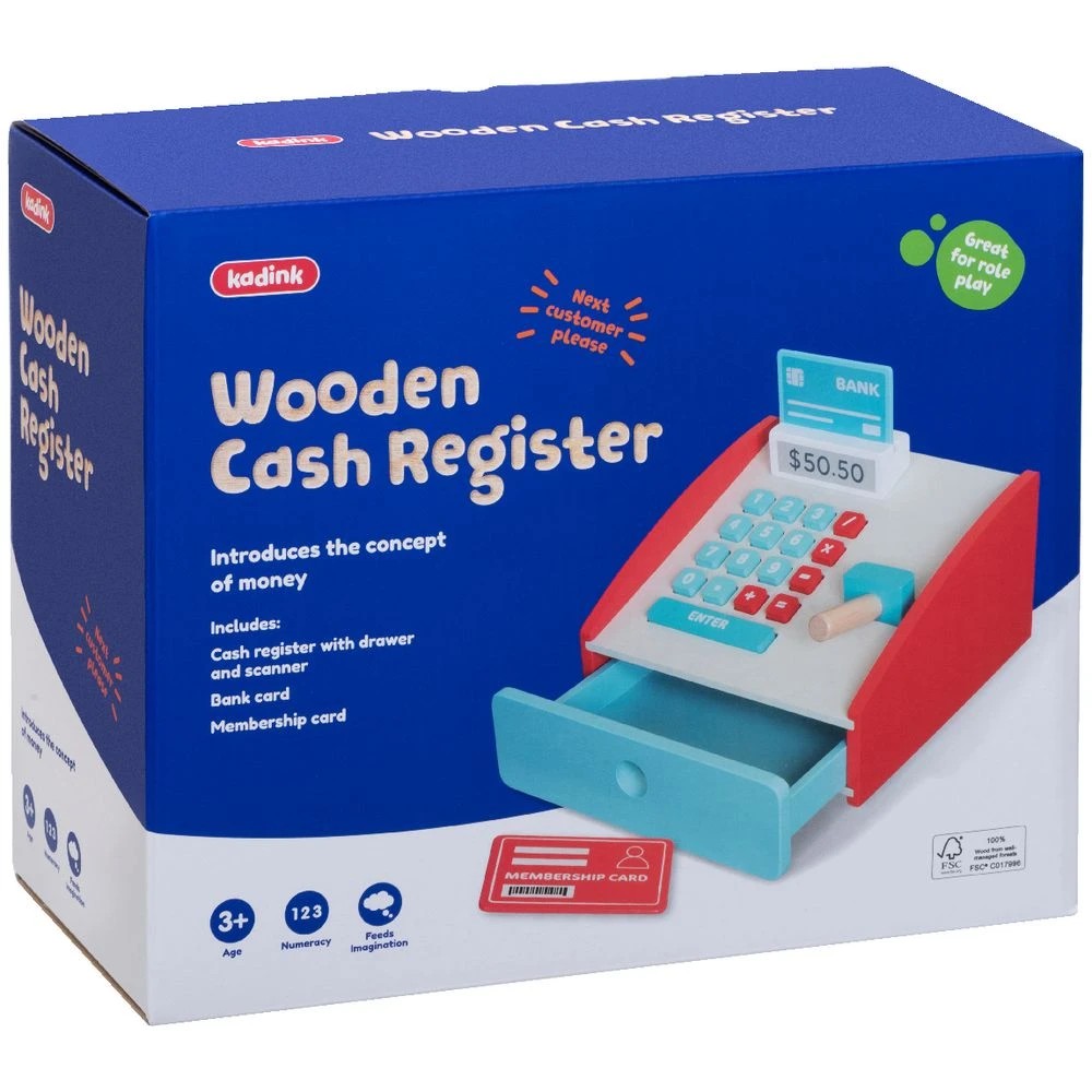 3 Kadink Wooden Cash Register, 3 of 4