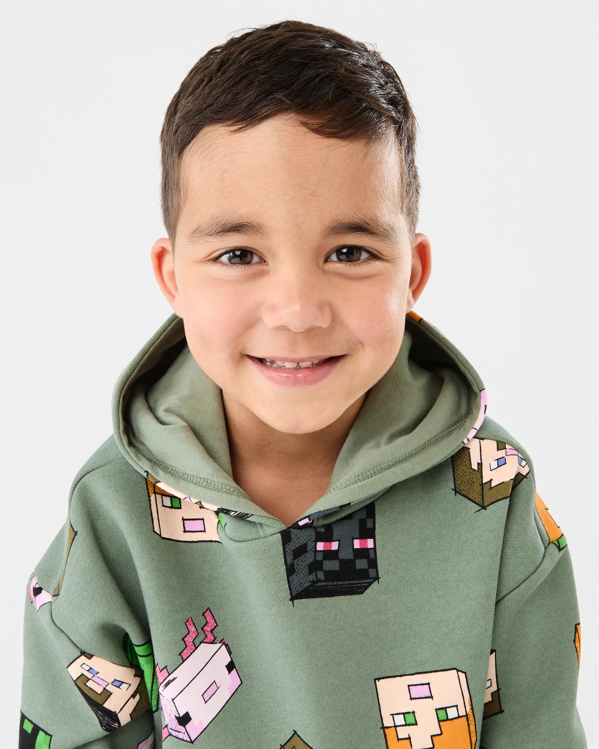 3 Minecraft License Oversized Print Hoodie Minecraft, 3 of 6