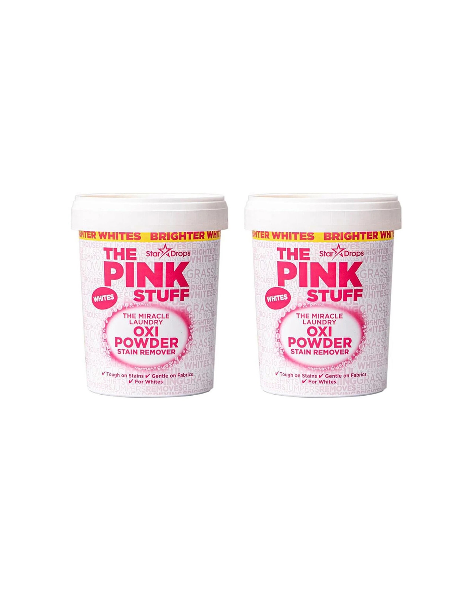 1 The Pink Stuff 2PK Stain Remover White Safe Laundry Cleaner Oxi Powder 1kg - Multi, 1 of 3