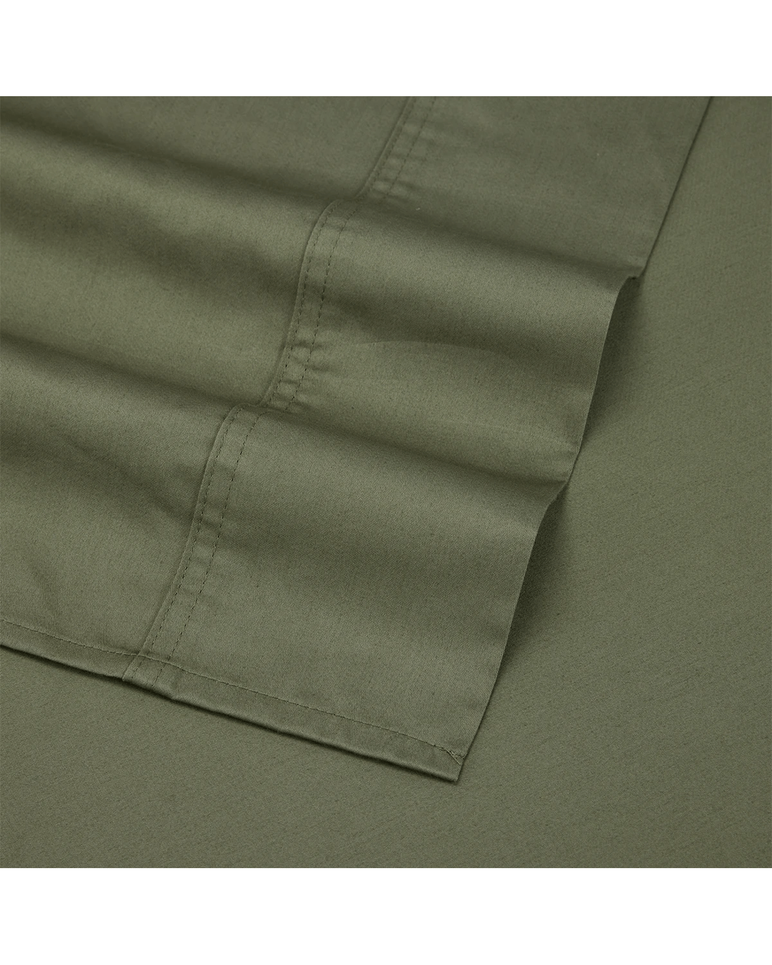 4 500 Thread Count Australian Grown Cotton Sheet Set - King Bed, Forest, 4 of 7