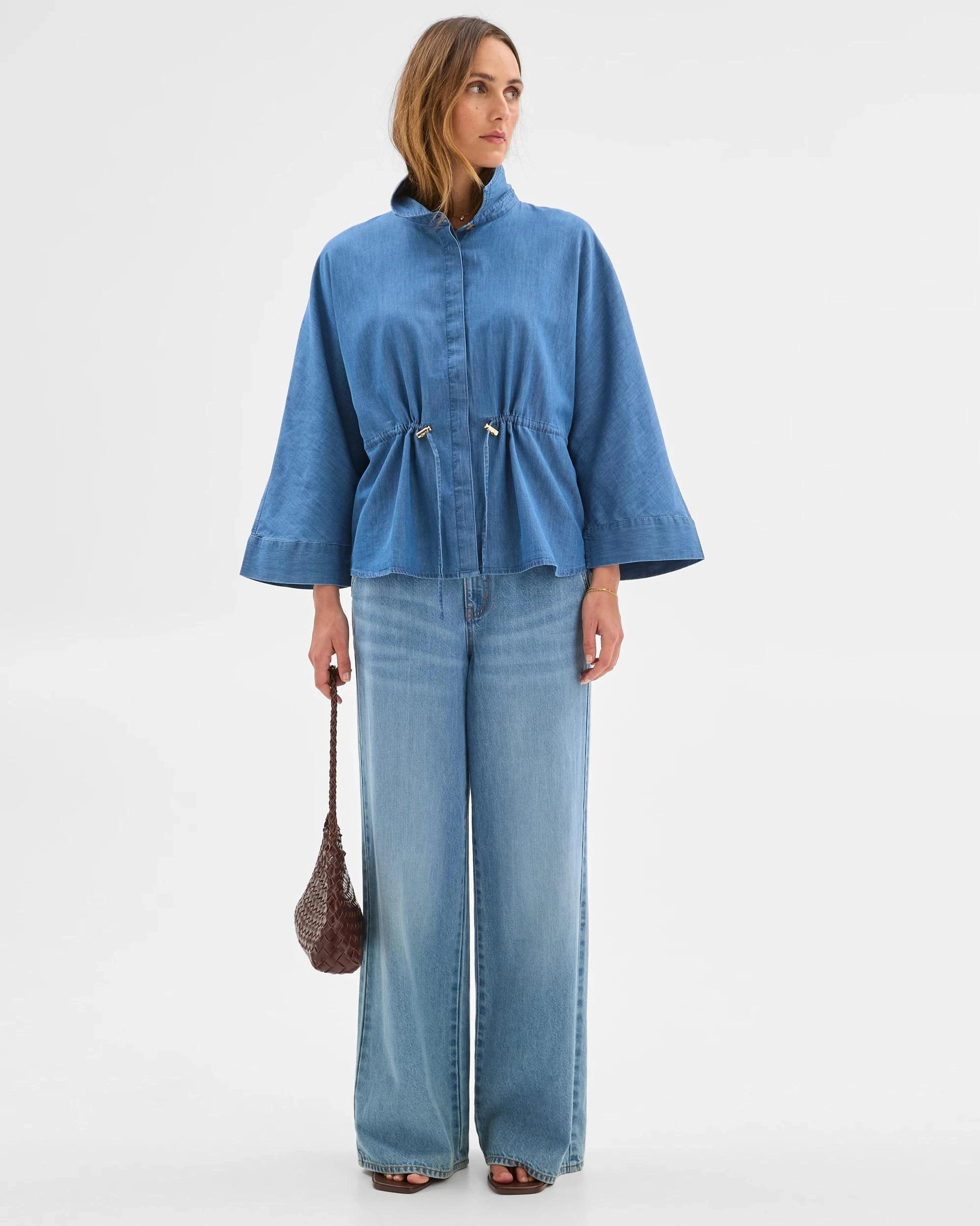 2 Target Chambray Tie Shirt CHAMBRAY, 2 of 5