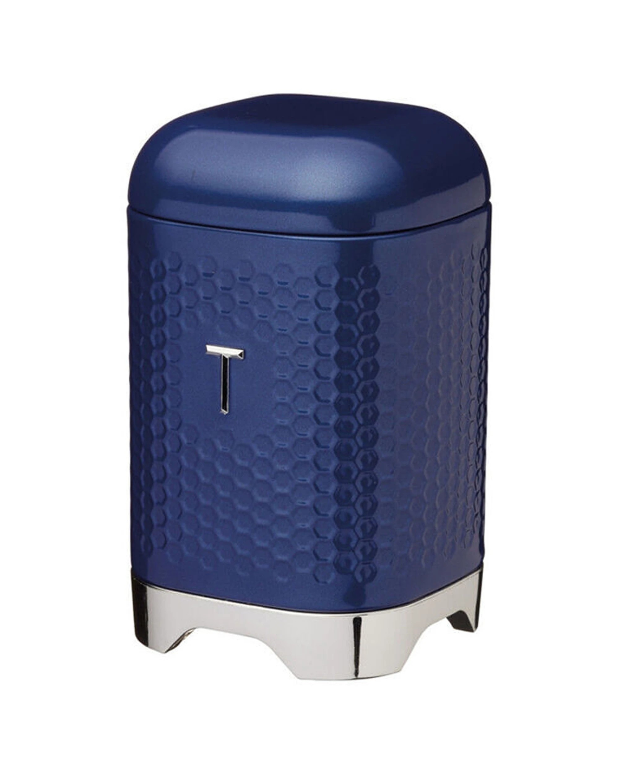 5 Kitchen 2pc Craft Lovello Retro Tea Canister Sugar Jar ComboTextured Finish Carbon Steel - Blue, 5 of 6