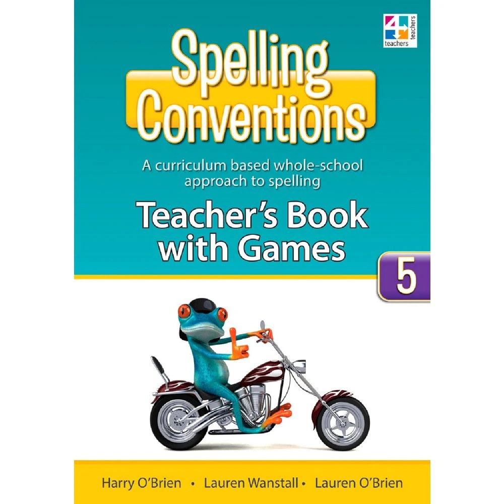 1 Spelling Conventions Teacher Book 5, 1 of 3