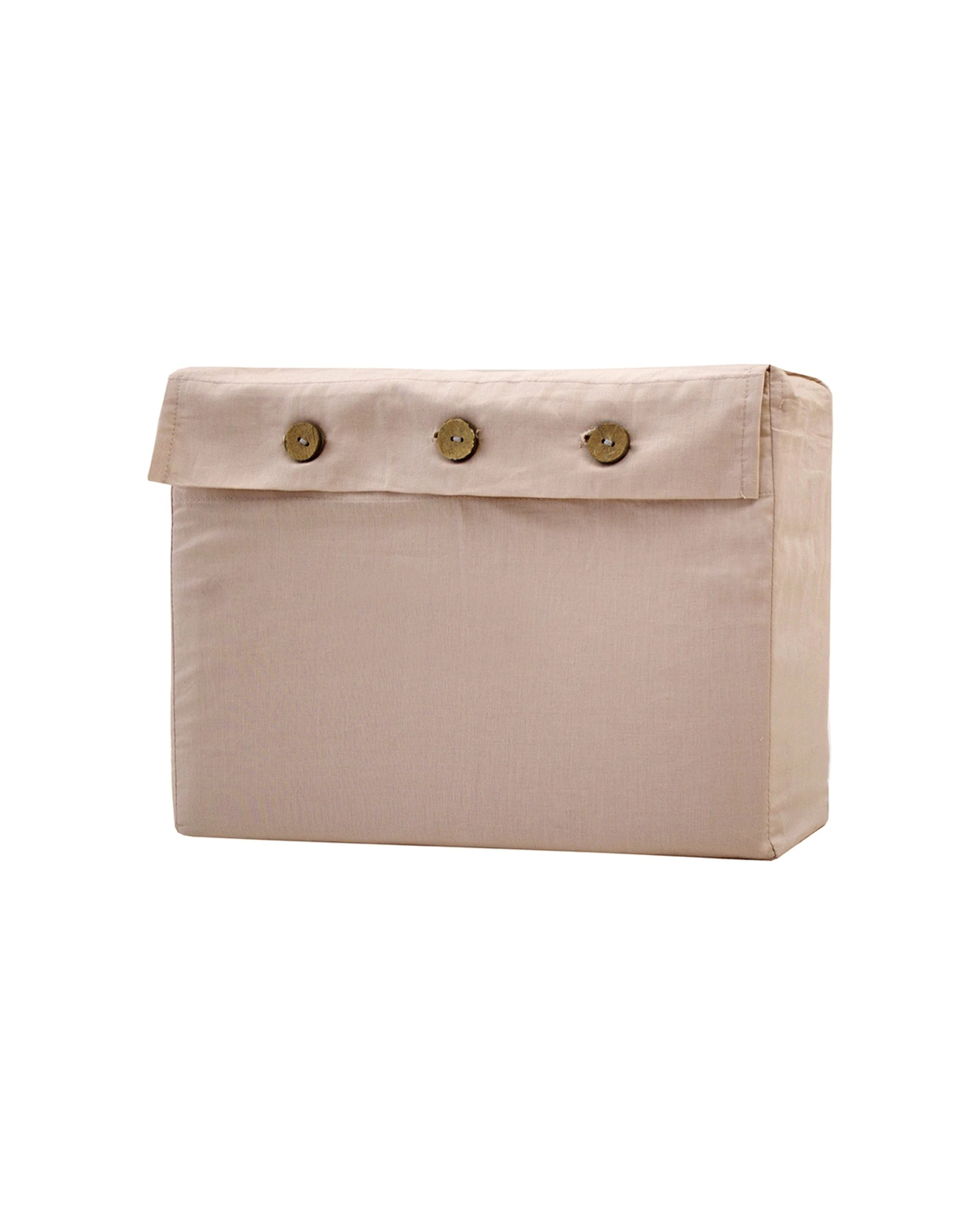 3 Bambury Temple Organic Cotton Sheet Set Rosewater Home Bedding - Queen Bed - Pink, 3 of 4