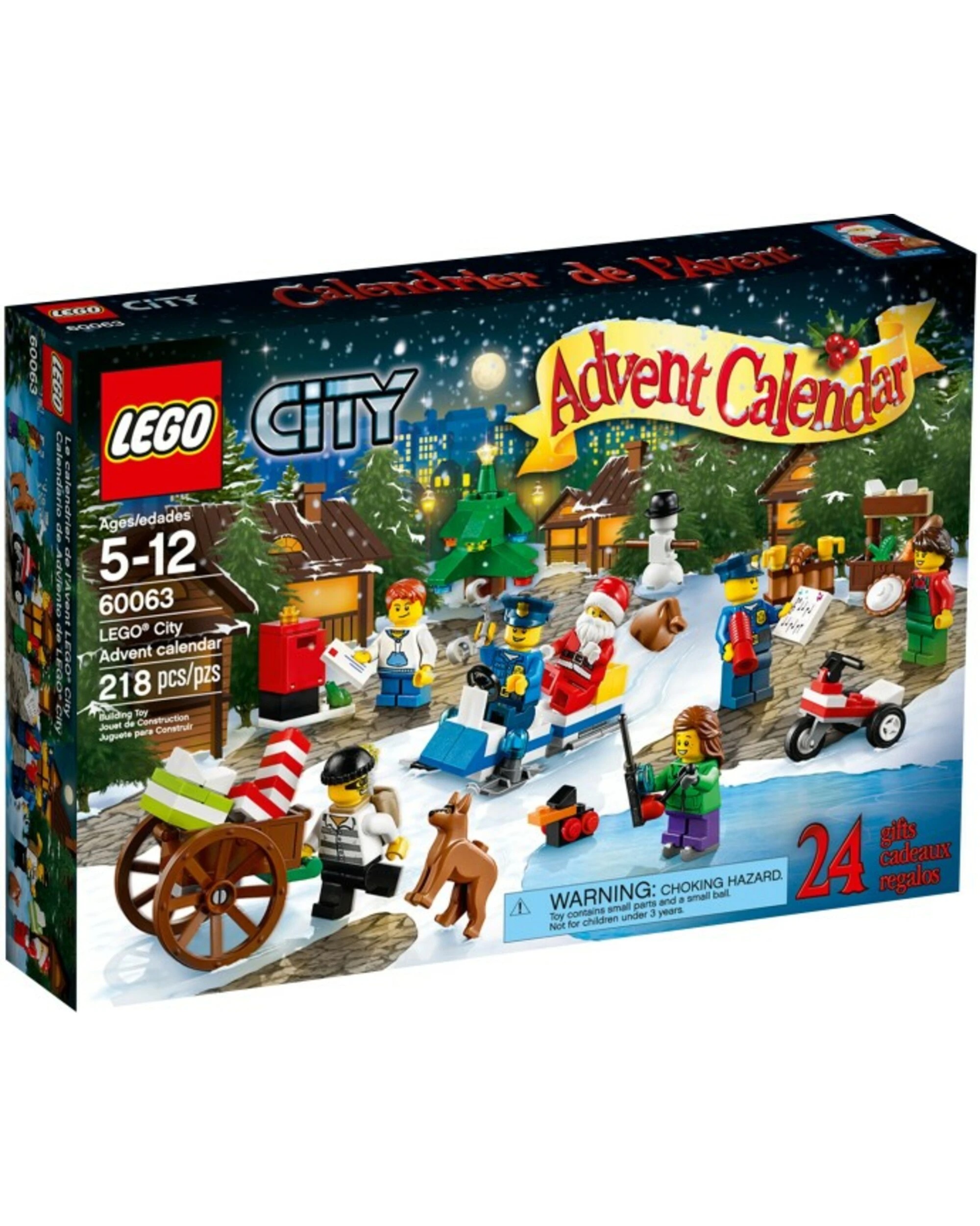 3 LEGO 60063 City Advent Calendar: Christmas Fun!, 3 of 5