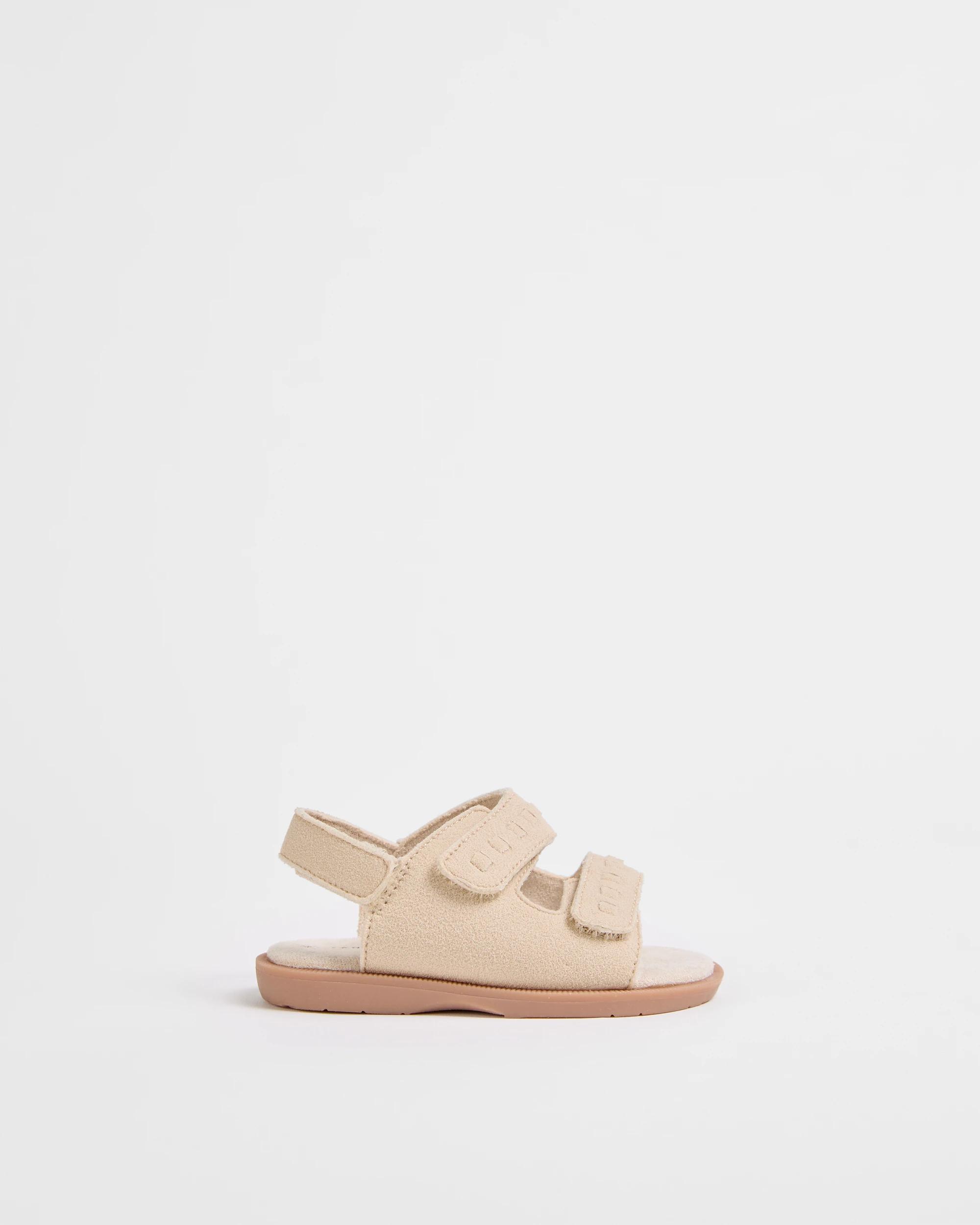 1 Target Baby First Walker Weave Sandals NATURAL, 1 of 3