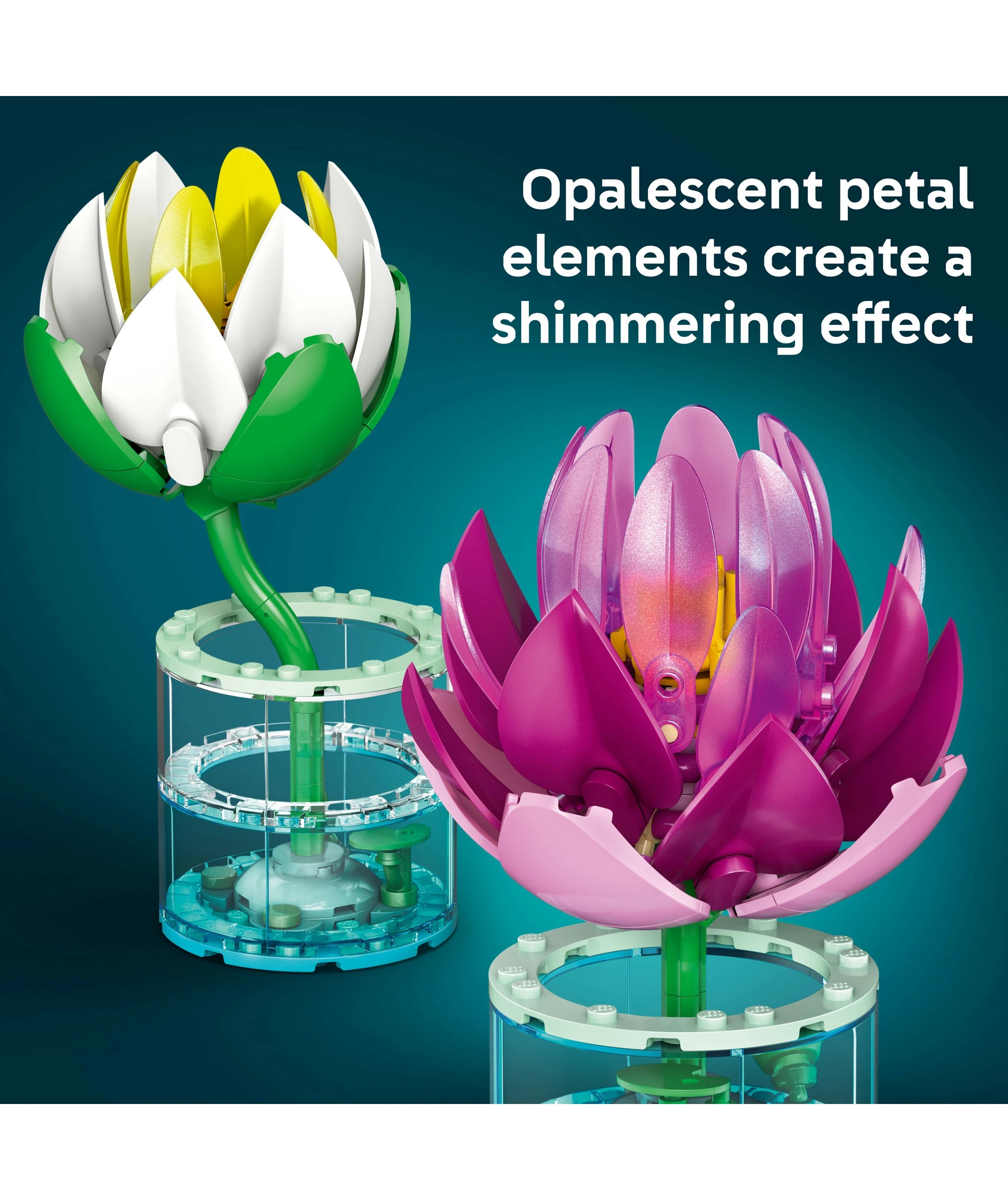 4 LEGO Botanicals Water Lilies 11511, 4 of 10