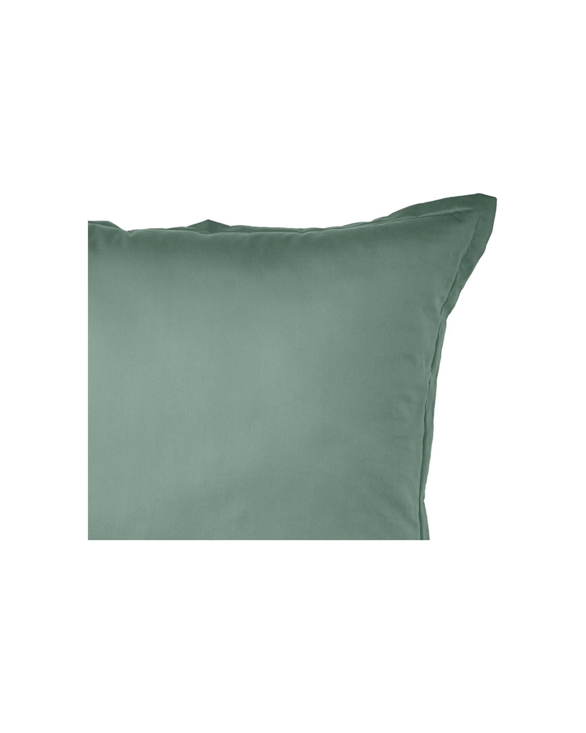 3 Grosvenor House Egyptian Cotton Tailored European Pillowcase Slate 2PK 500TC - Green, 3 of 5