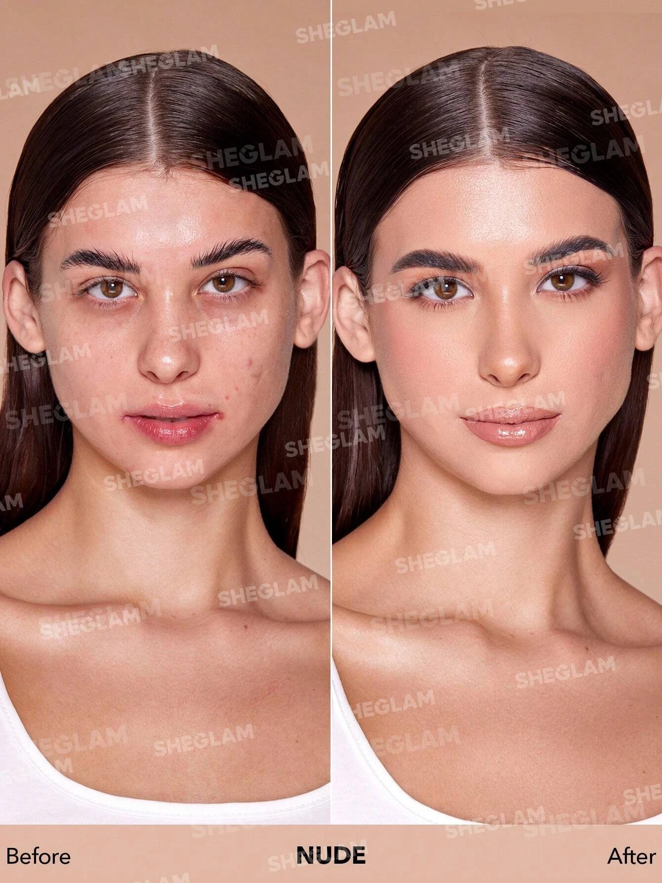 2 SHEGLAM Skinfinite Hydrating Foundation - Nude, 2 of 6