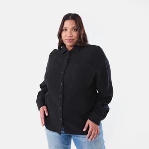 Curve Long Sleeve Double Cloth Shirt