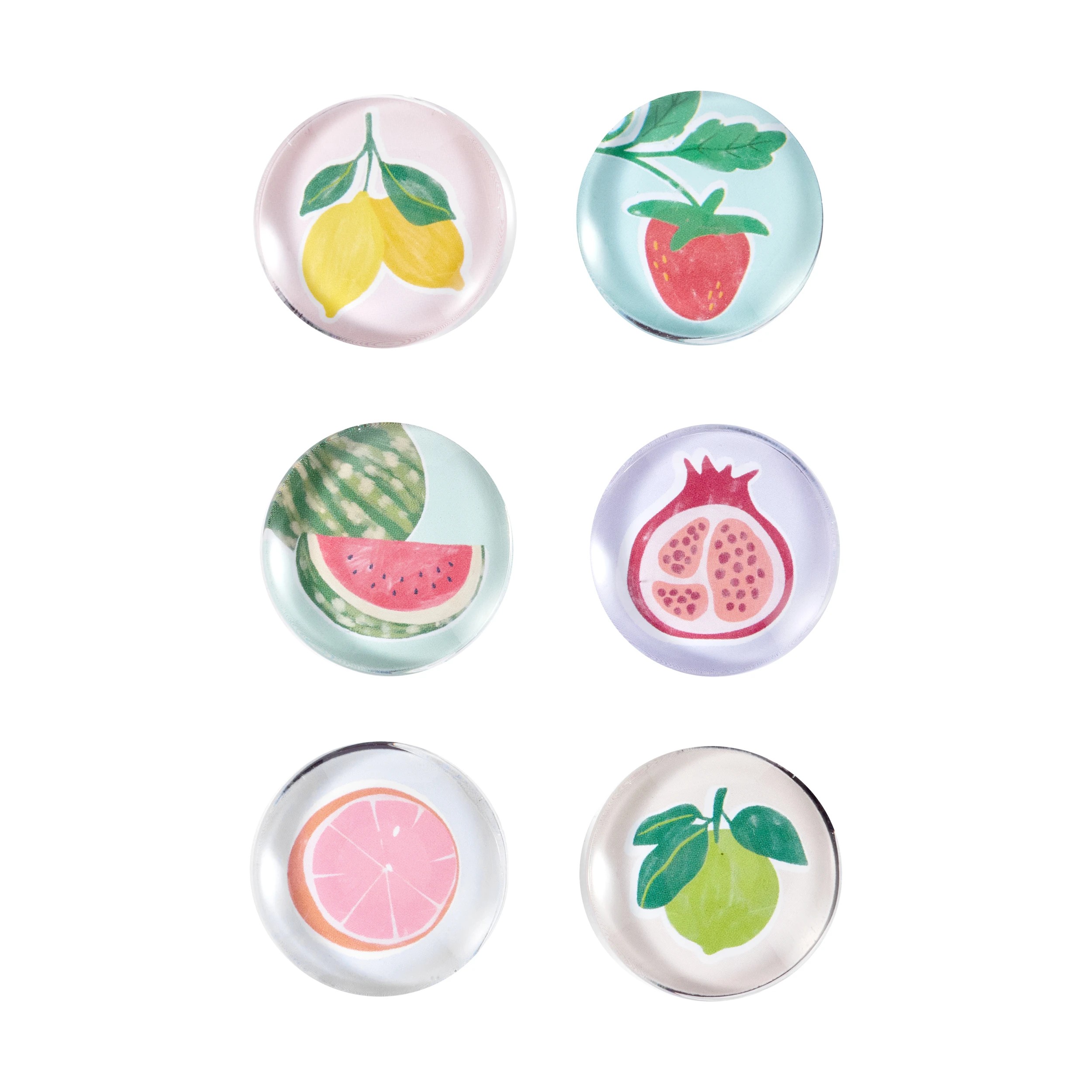 1 6 Pack Magnets - Fruit, 1 of 7