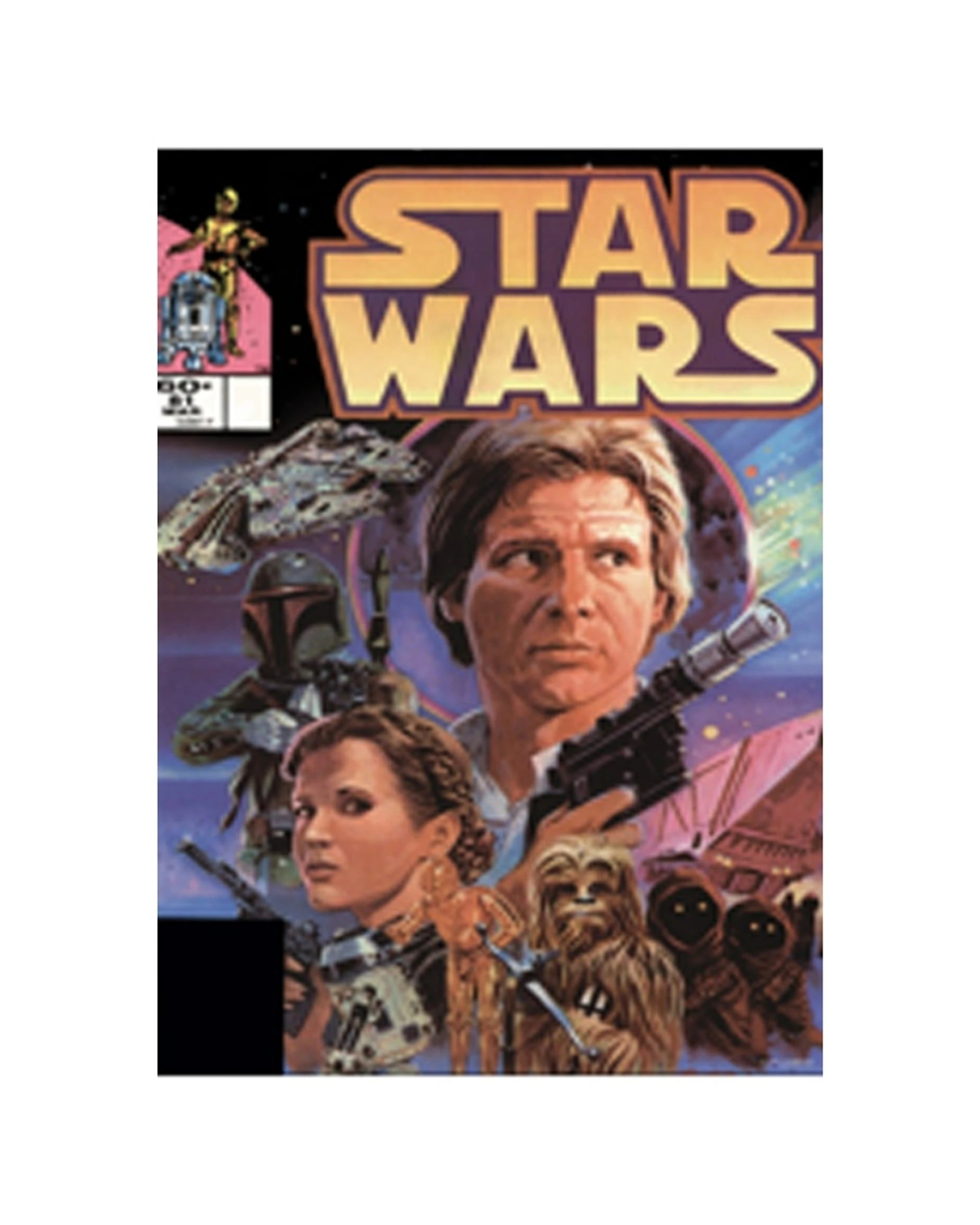 1 Prime3D 300pc Lenticular Marvel Star Wars Comic Book Cover Jigsaw Puzzle - Multi, 1 of 1