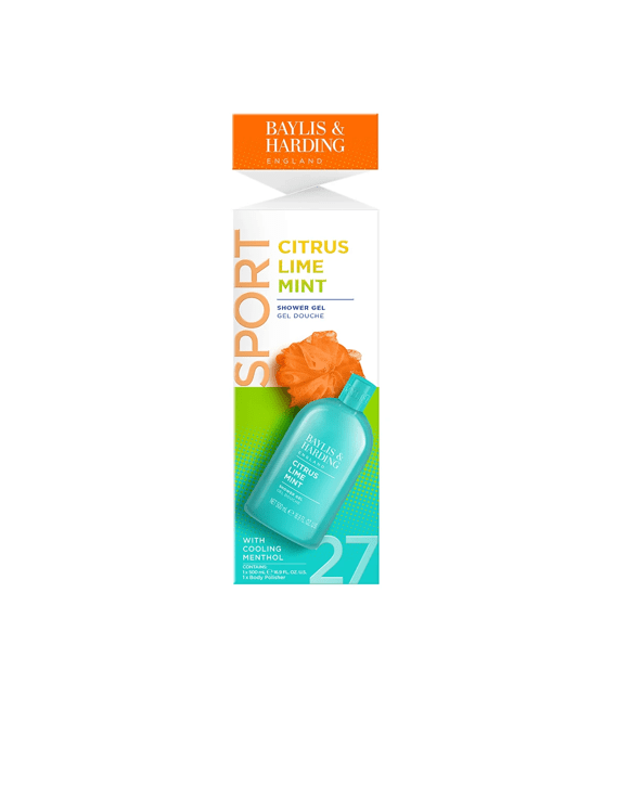 Baylis & Harding Sport Shower Gel Set - Citrus, Lime and Mint