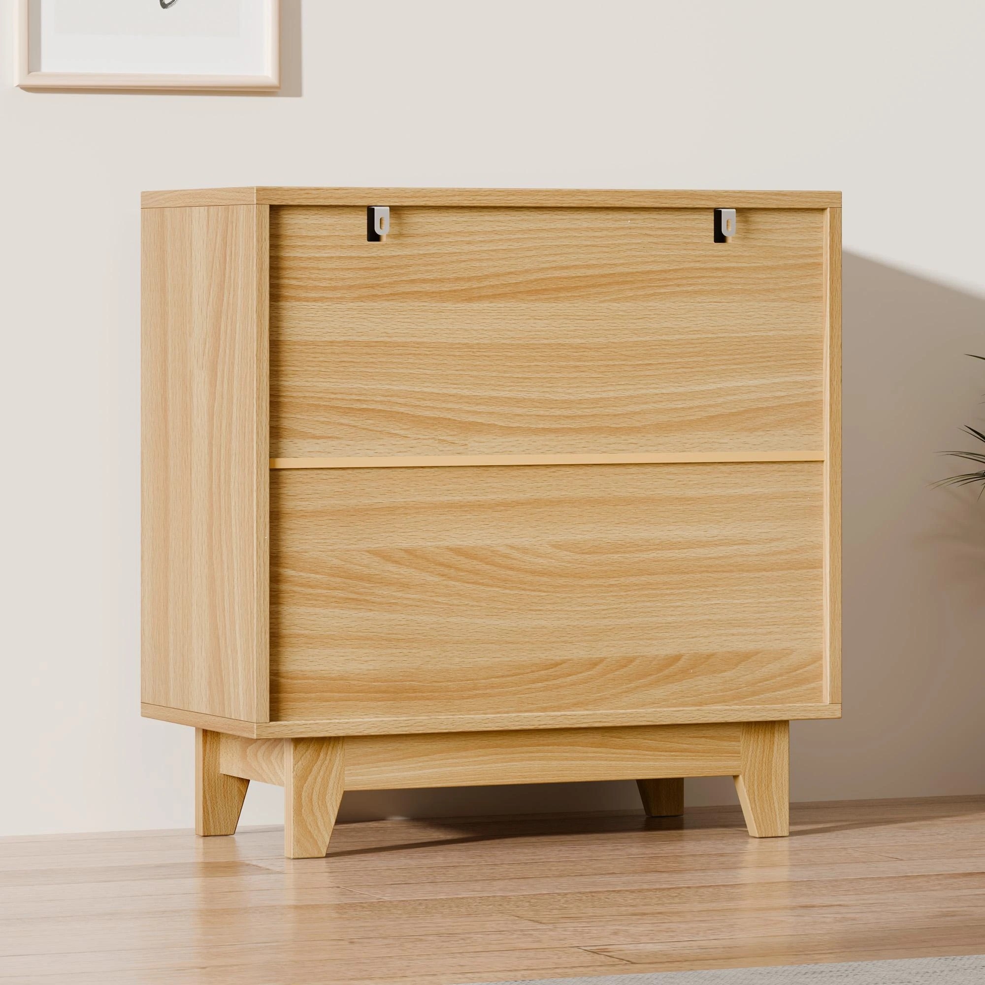 7 Alfordson 5 Chest of Drawers Rattan Storage Cabinet Dresser - Natural, 7 of 10