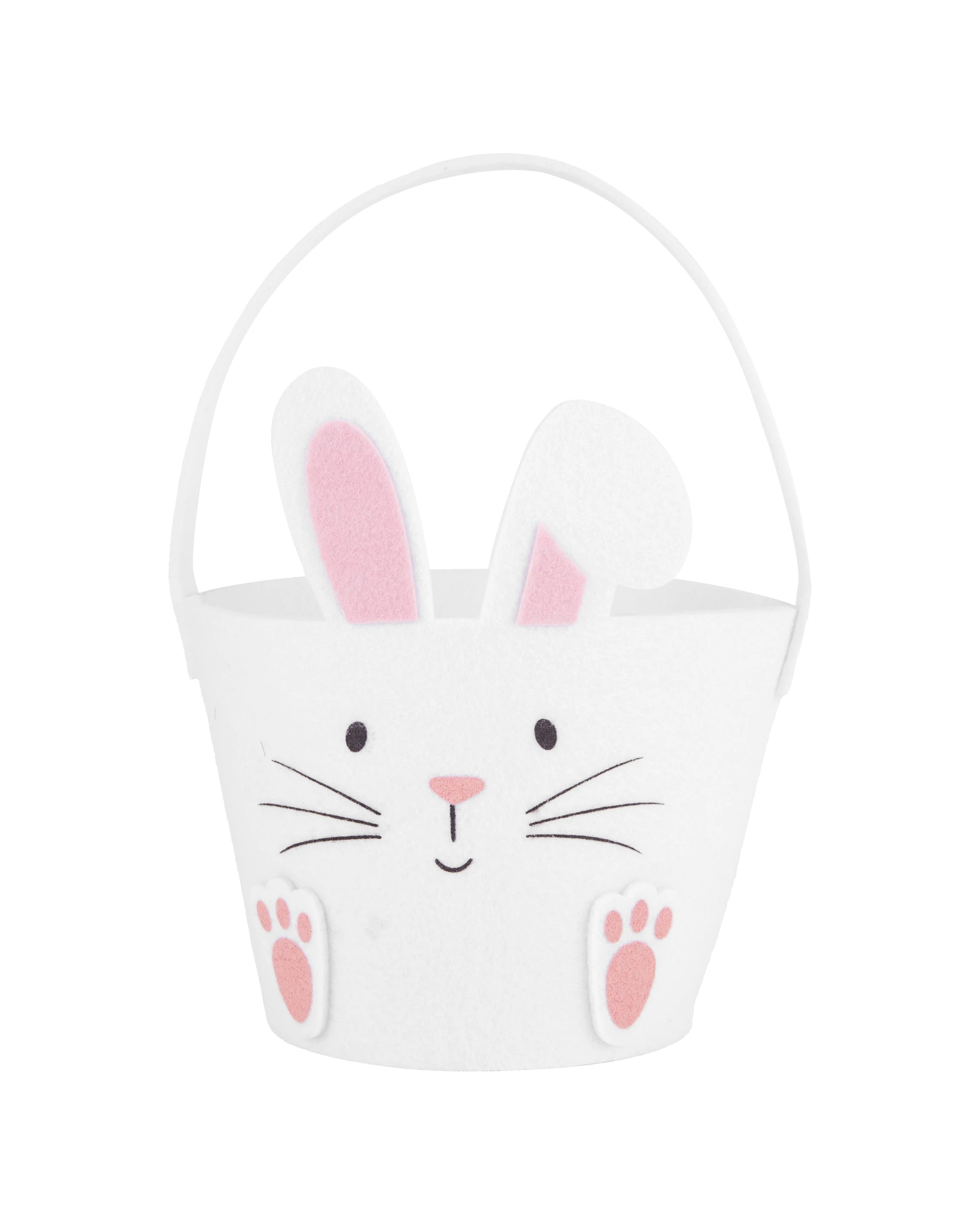 2 Bunny Felt Basket, 2 of 5