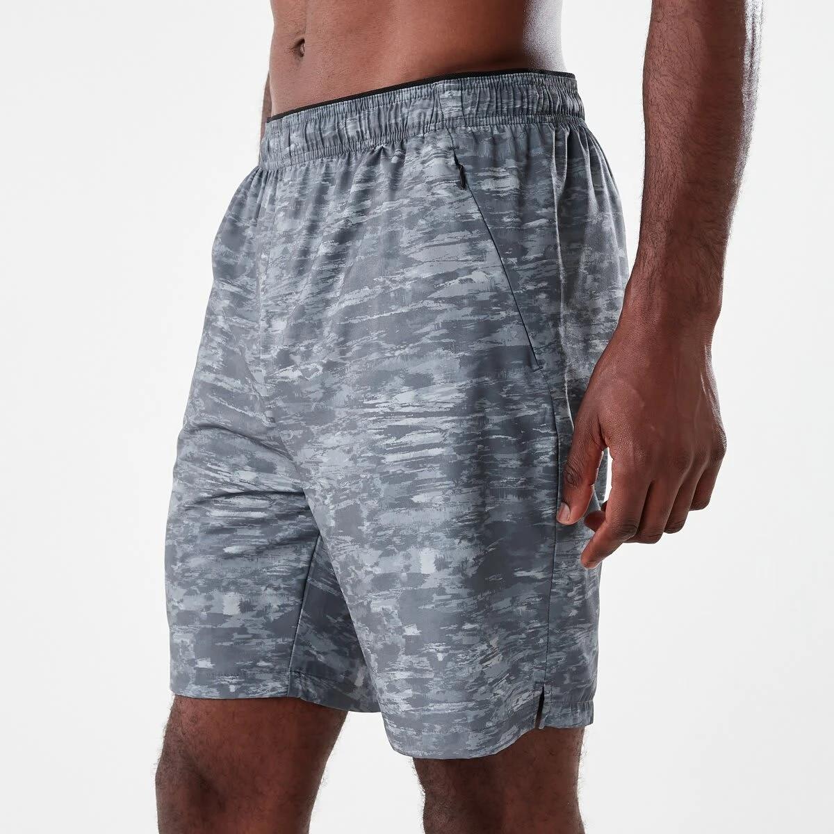 2 Active Mens Gym Shorts Granite, 2 of 7
