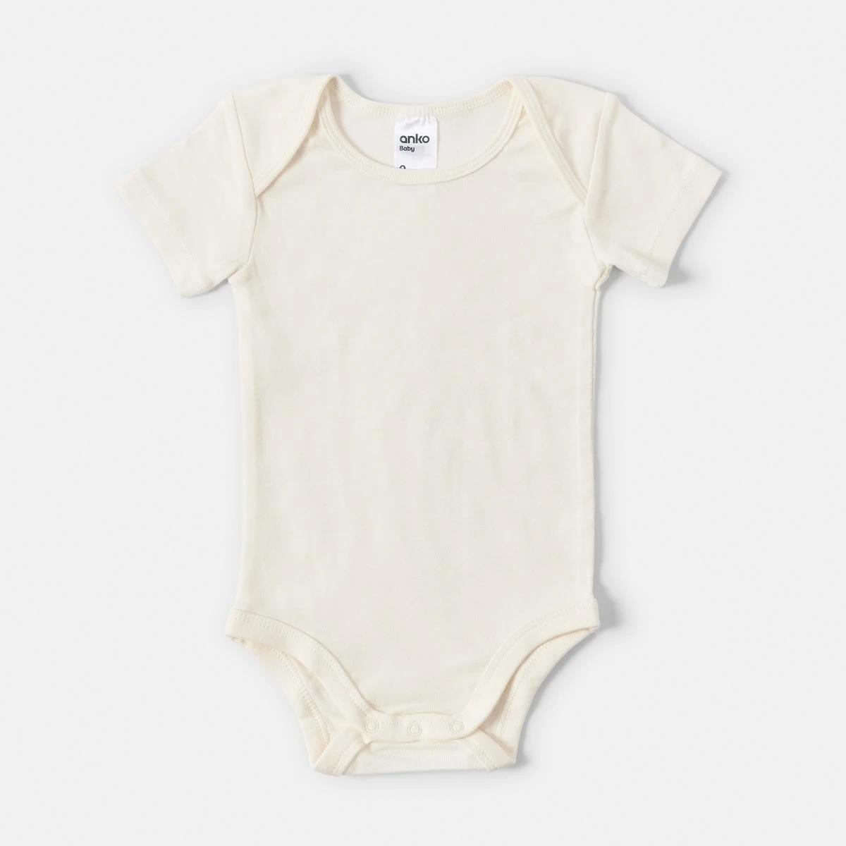 4 5 Pack Short Sleeve Bodysuits NEUTRAL 5PK, 4 of 8