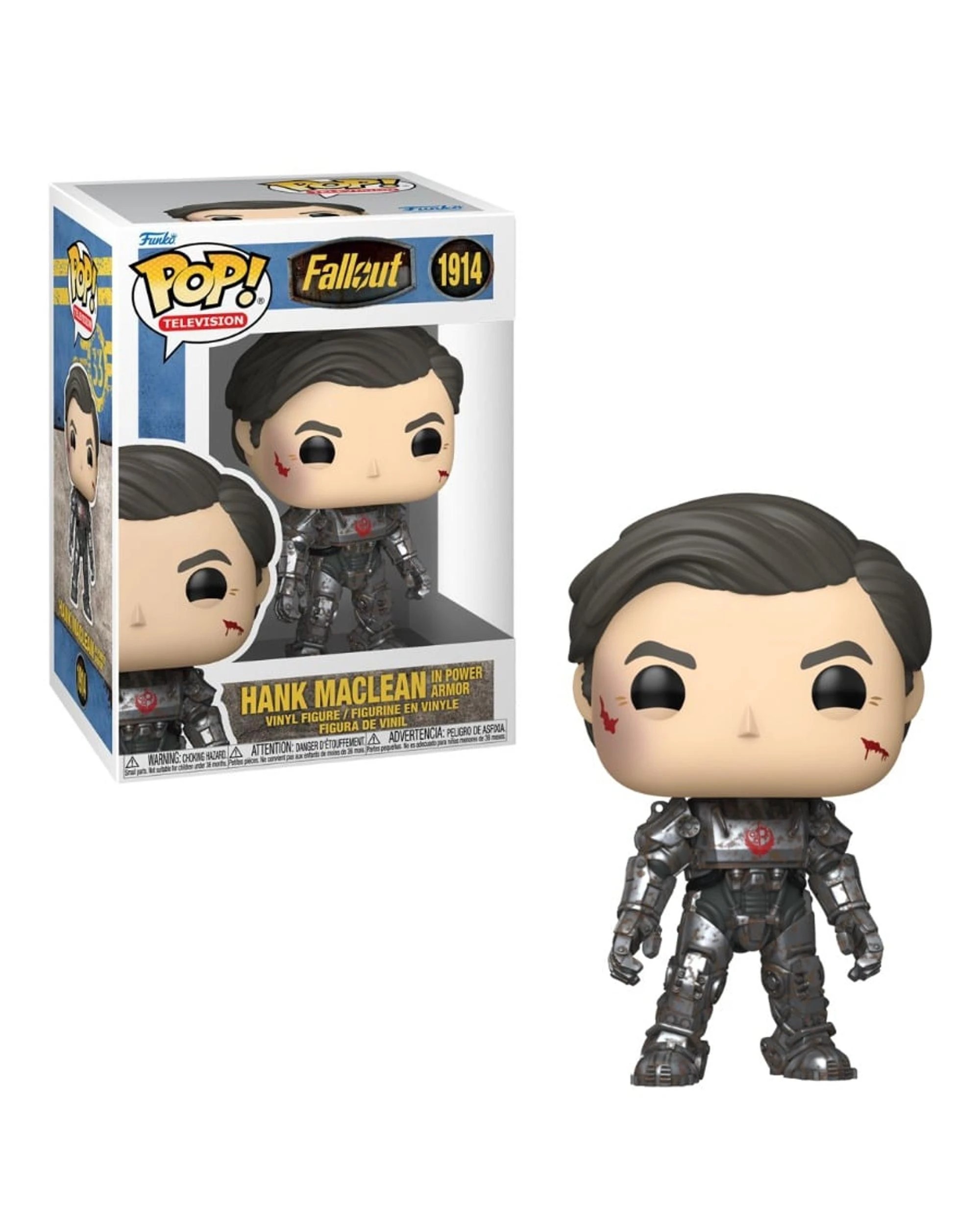 1 Fallout - TV -  Hank Maclean in Power Armor Funko POP! Vinyl, 1 of 1