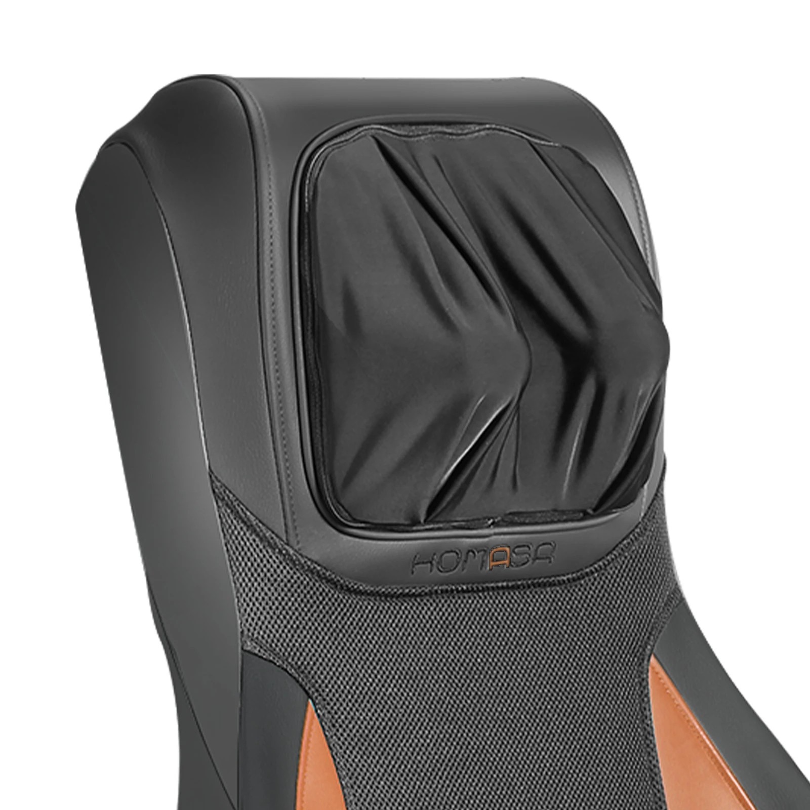 6 HOMASA Full Body Neck Back Massager Shiatsu Massage Chair Car Seat Cushion - Orange - Orange, 6 of 8