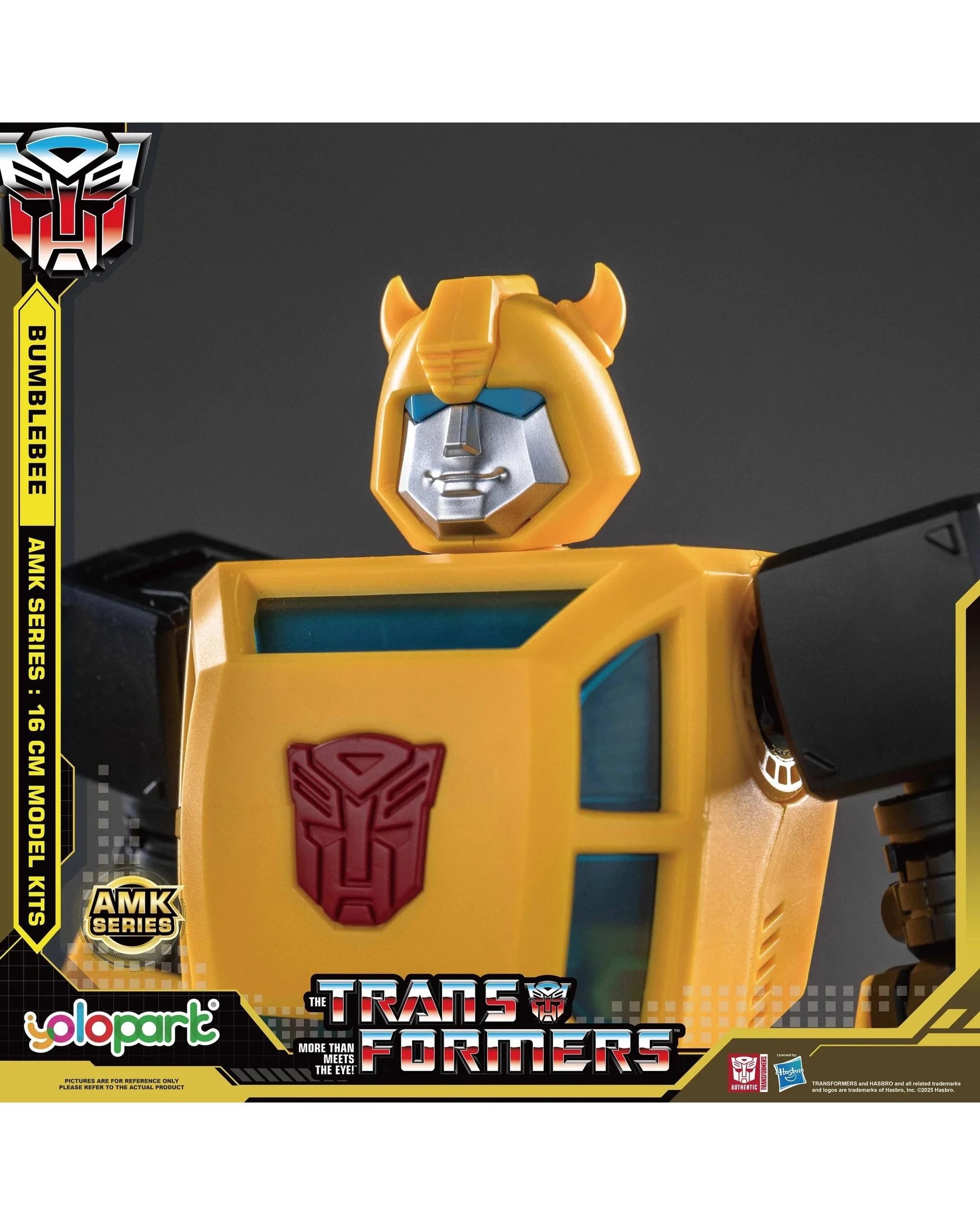 7 Yolopark Transformers Generation One: Bumblebee AMK Series 16cm Advance Model Kit, 7 of 9