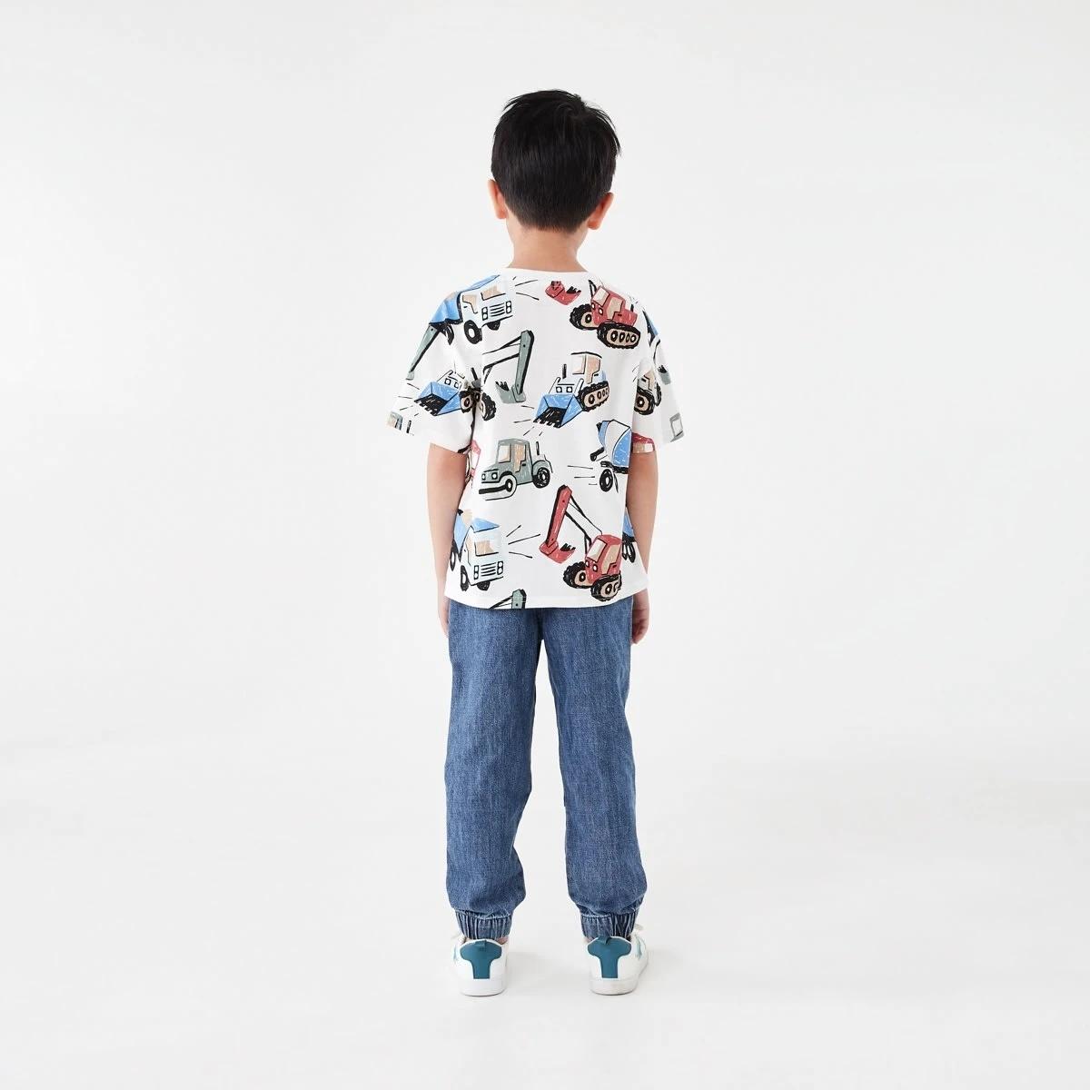 6 All Over Print T-shirt SKETCHY DIGGERS WHITE, 6 of 6