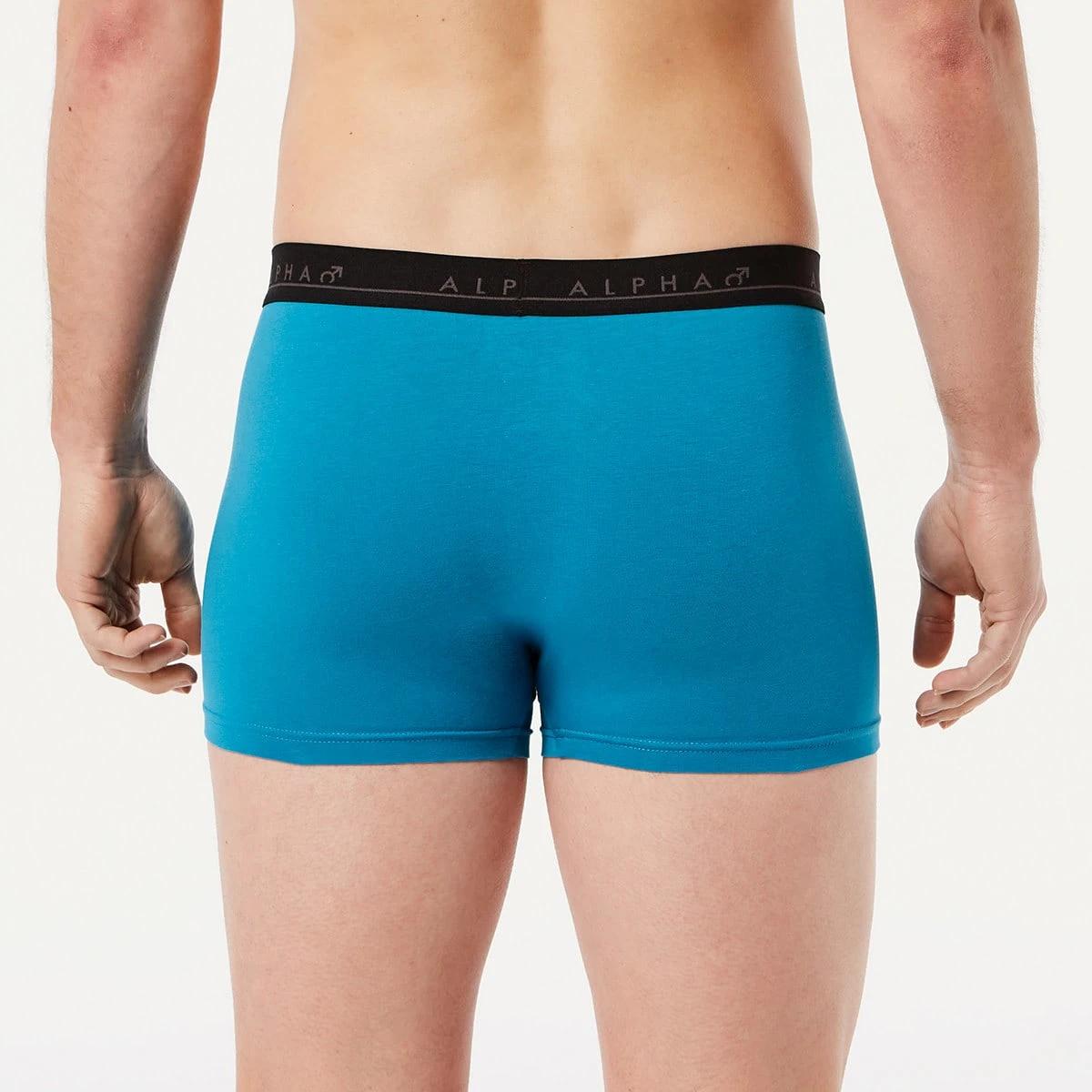 8 5 Pack Plain Trunks TURQUOISE BLUE, 8 of 10