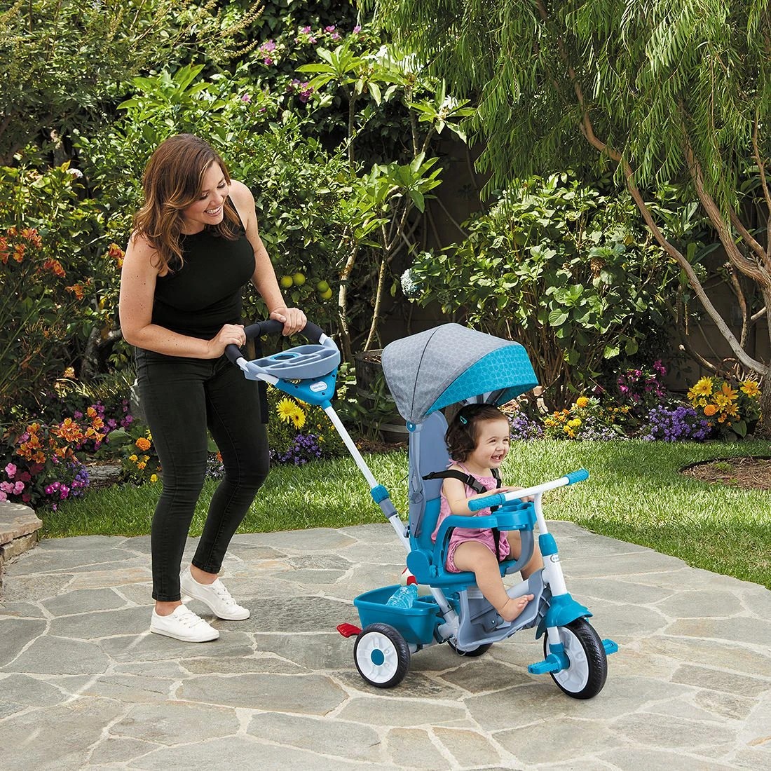 1 Little Tikes 4-in-1 Trike - Blue, 1 of 10