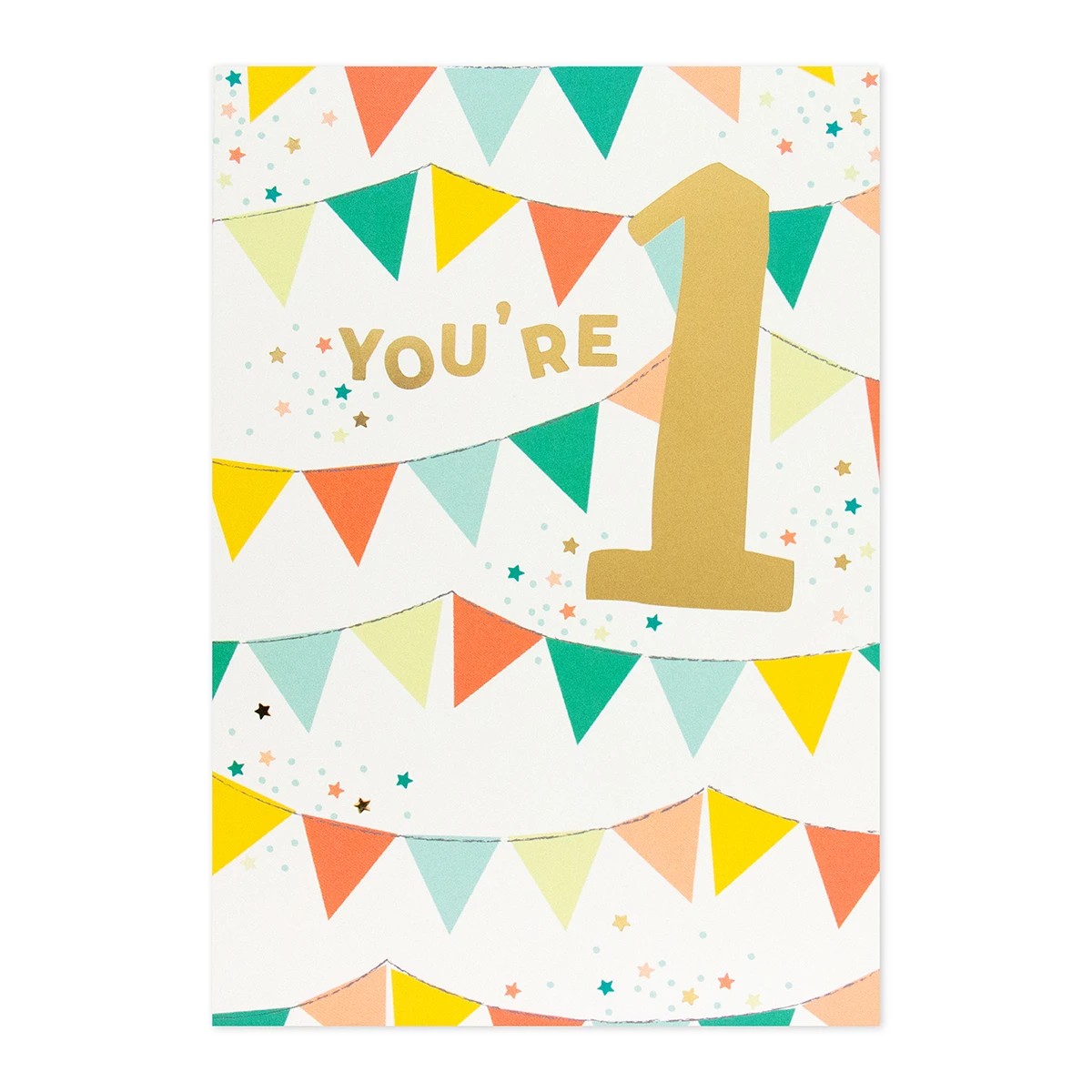 3 Connections from Hallmark 1st Birthday Card - You're 1, 3 of 3
