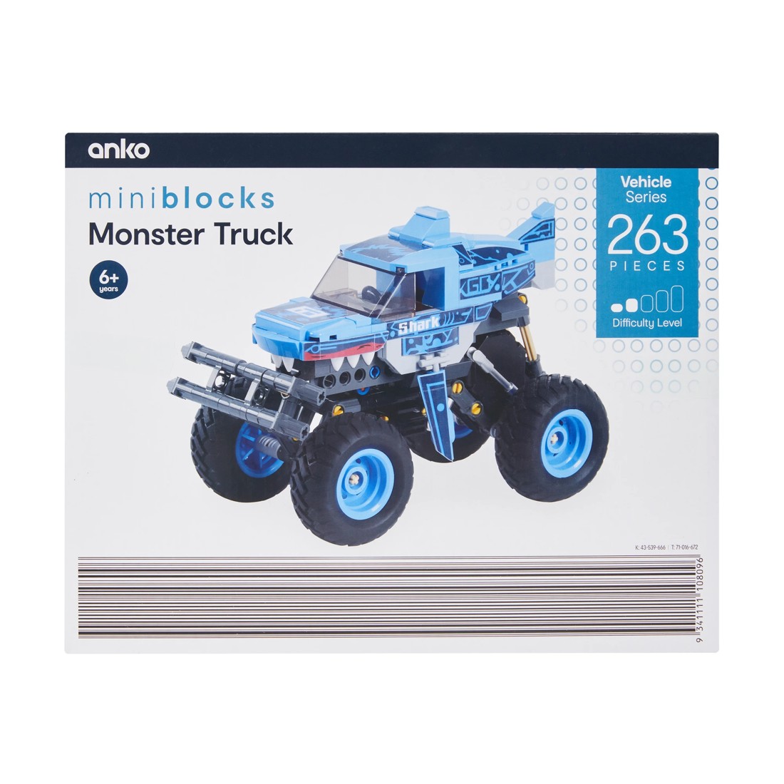 2 263 Piece Mini Blocks Vehicle Series: Monster Truck, 2 of 2
